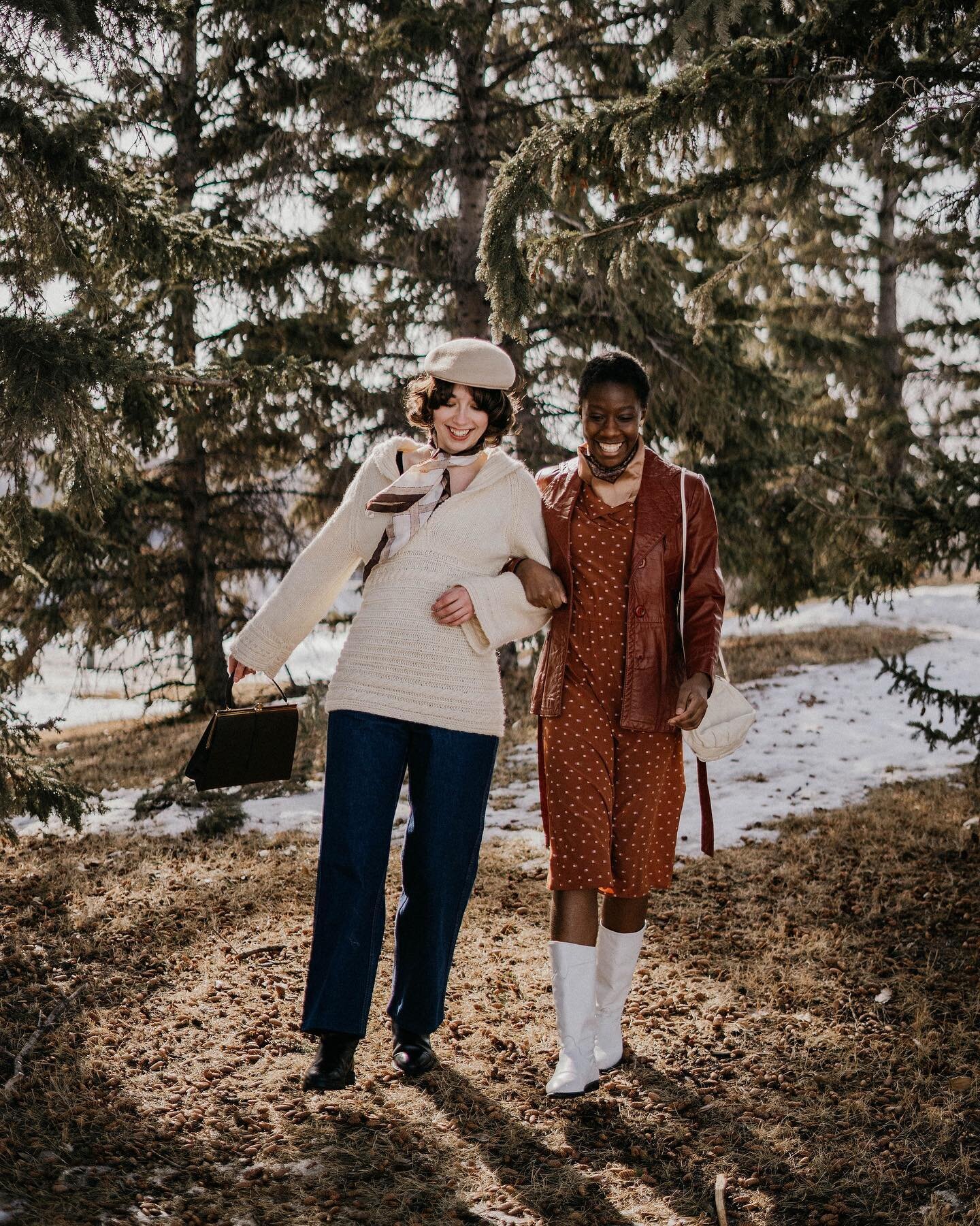 N E X T  D R O P: Tomorrow, Sunday, March 14th at 6PM Central! À bientôt! ⛅️

Photographer: @paintedbythesunphotography 
Models: @amelie.pl &amp; @foetuspotatoe 
Hair: @ryse.at.rehab