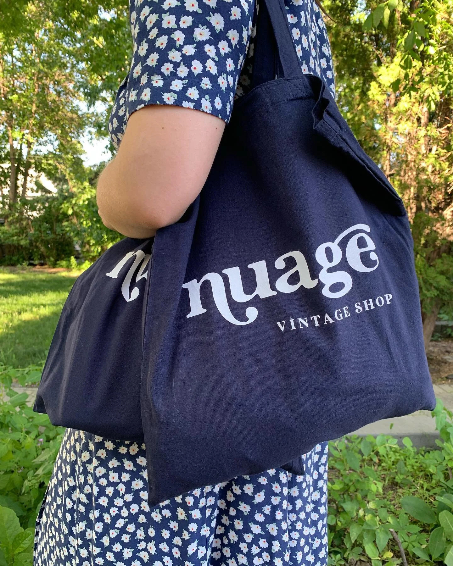 Nuage Totes are available now for just $15! ⛅️ Order yours today... they're tote-ally cute and practical! 😉