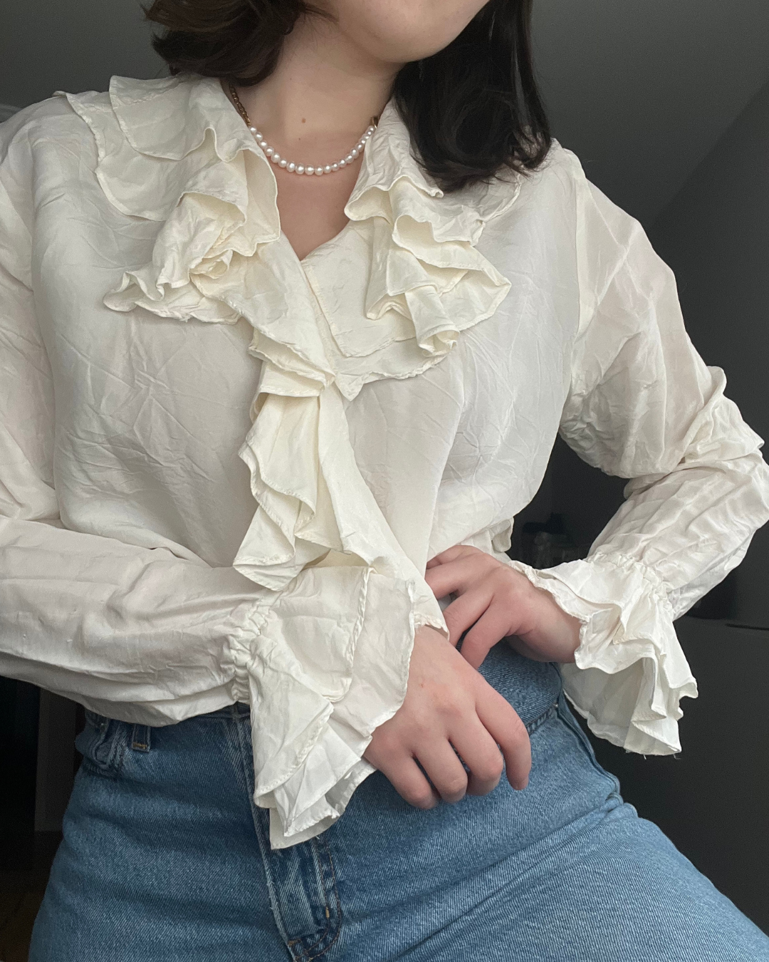 Poet Silk Blouse