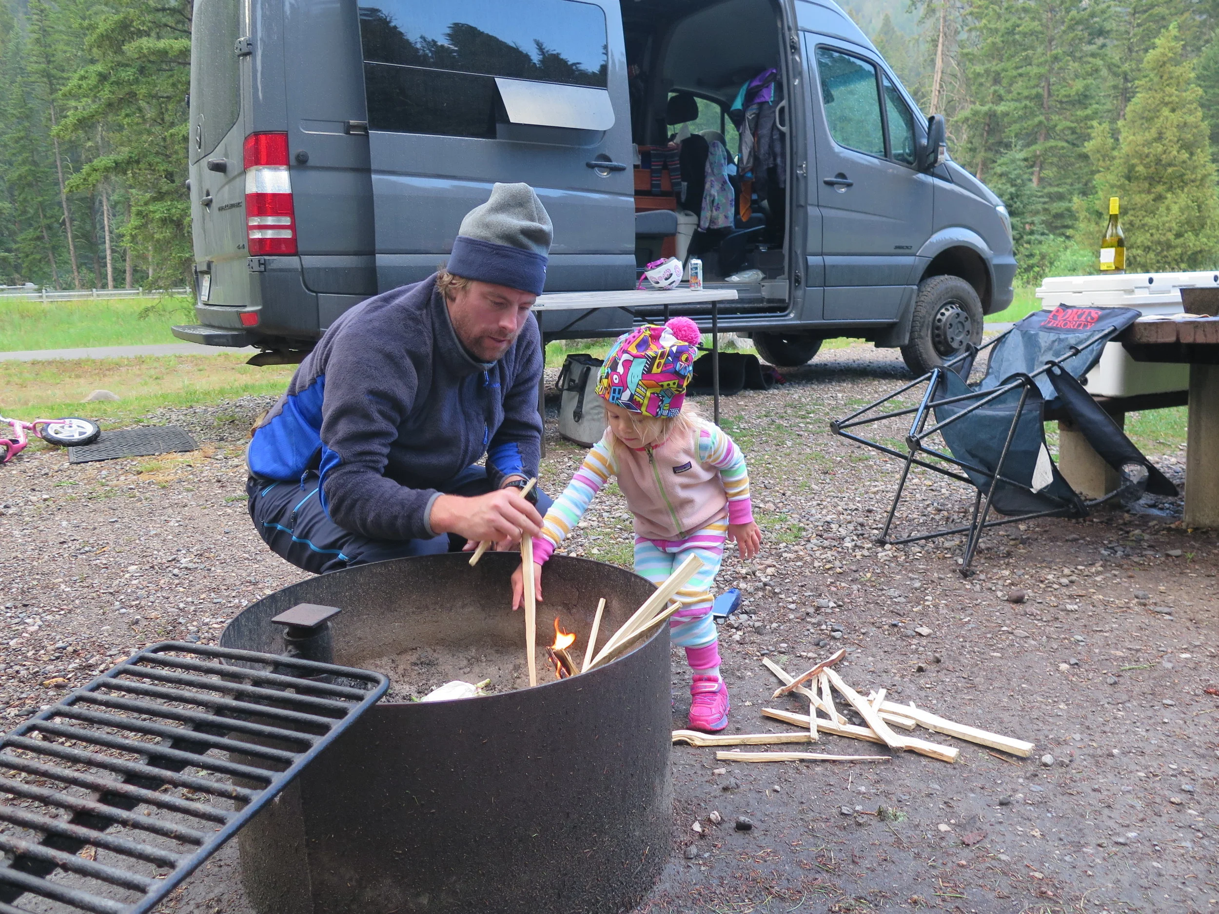 Vanning in the Gallatin