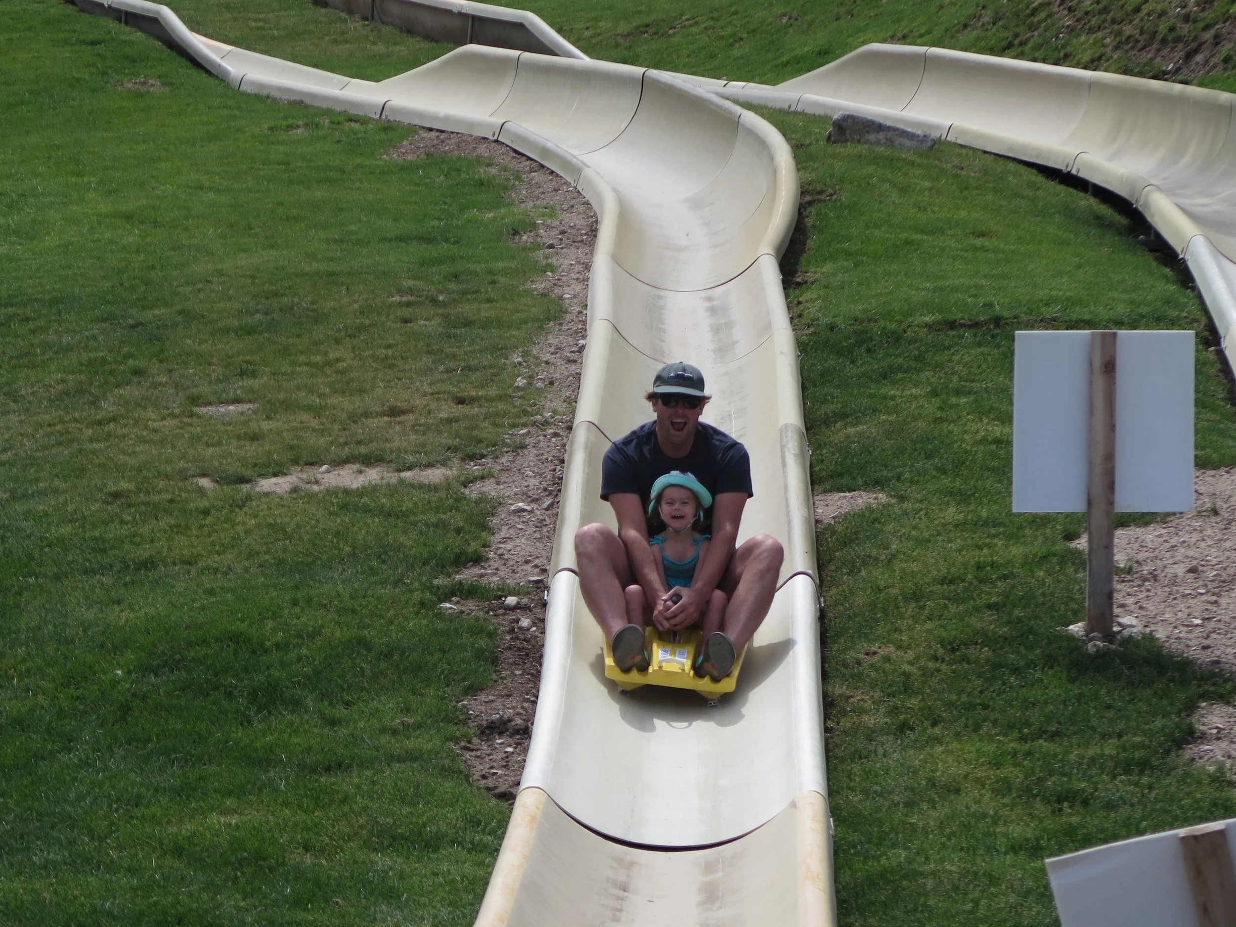 The Alpine Slide at Snow King