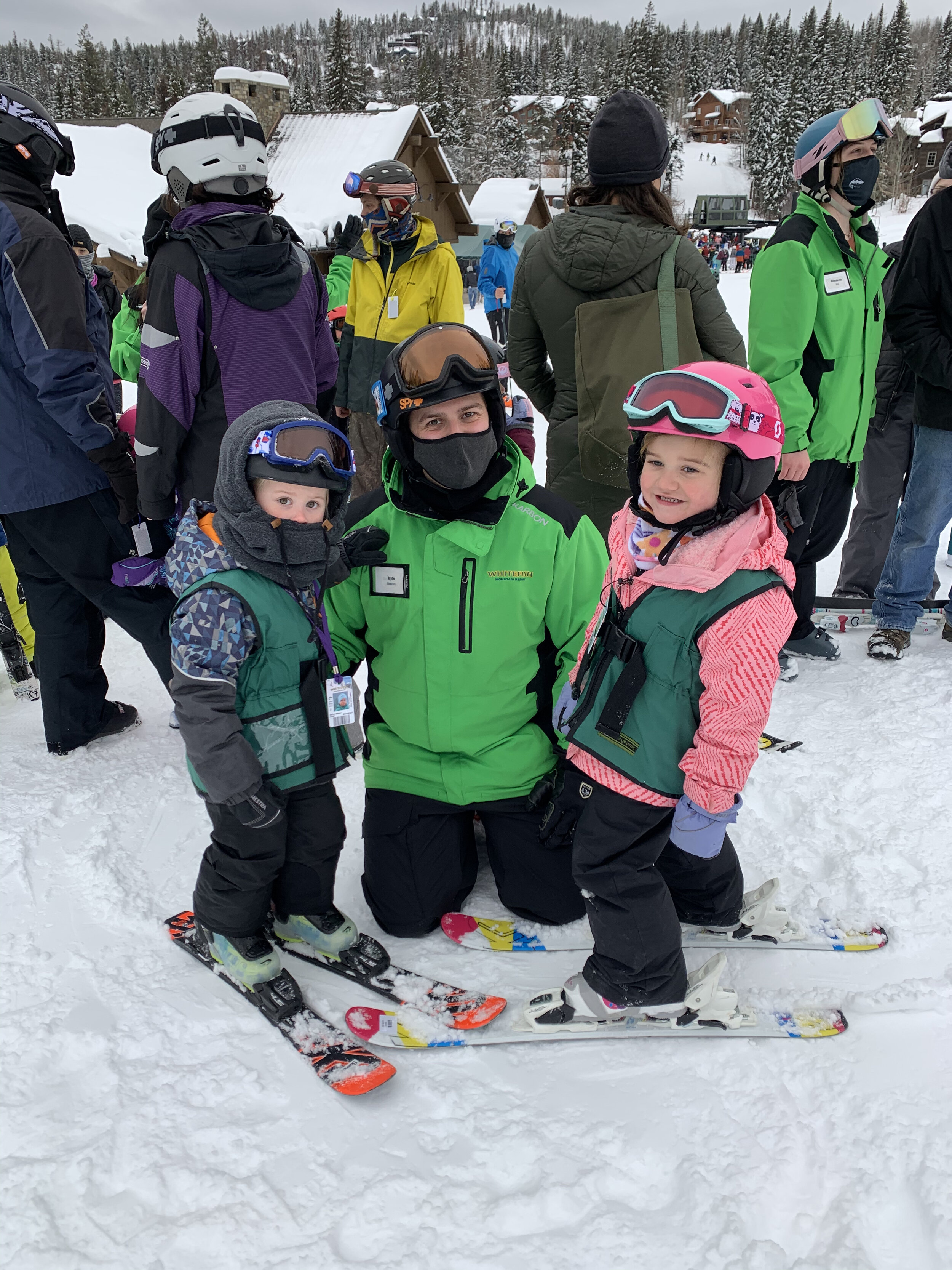 First Day of Ski School!
