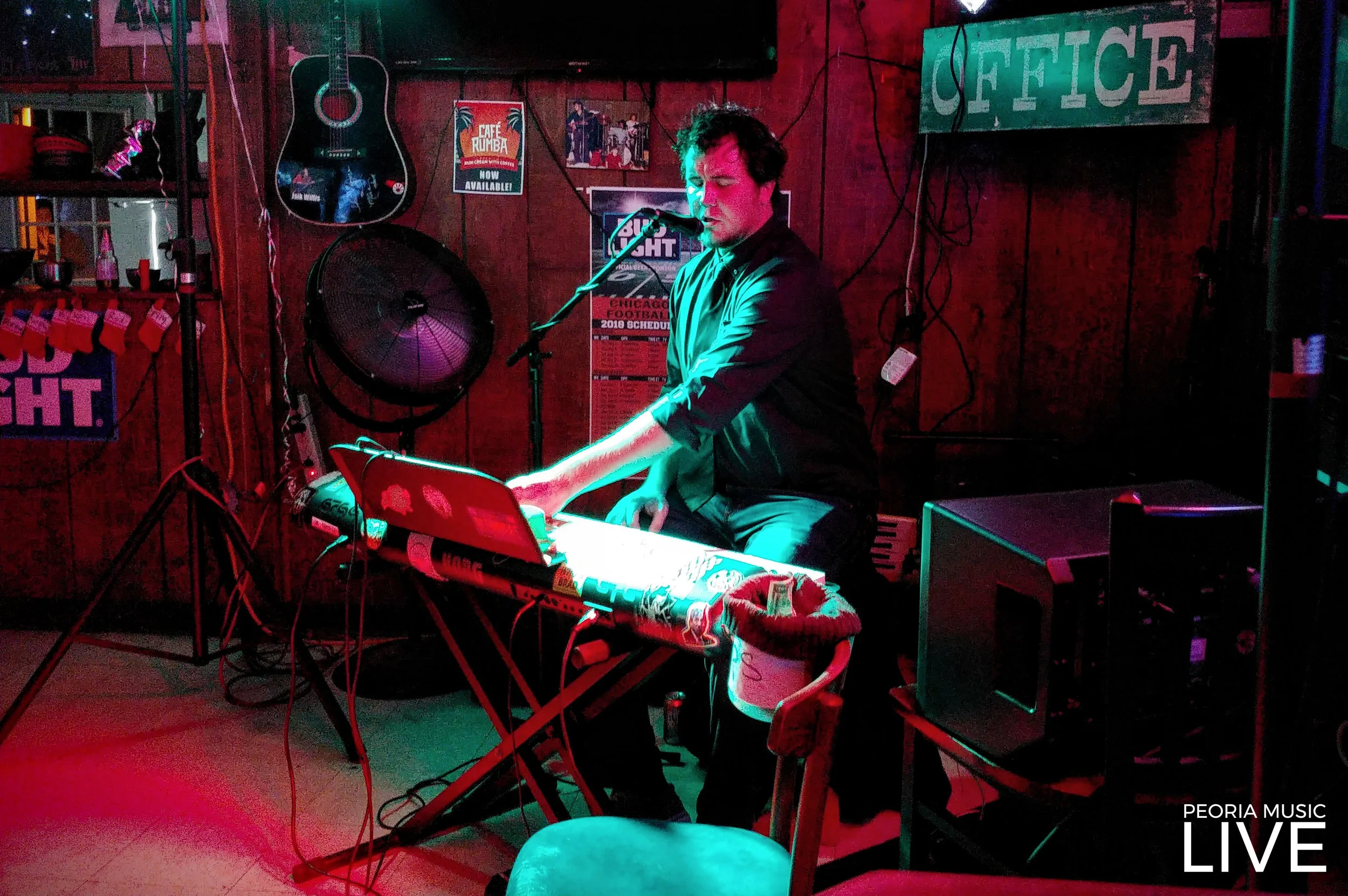 Piano Man Chris Tarpley on NYE at Office on Main in Morton