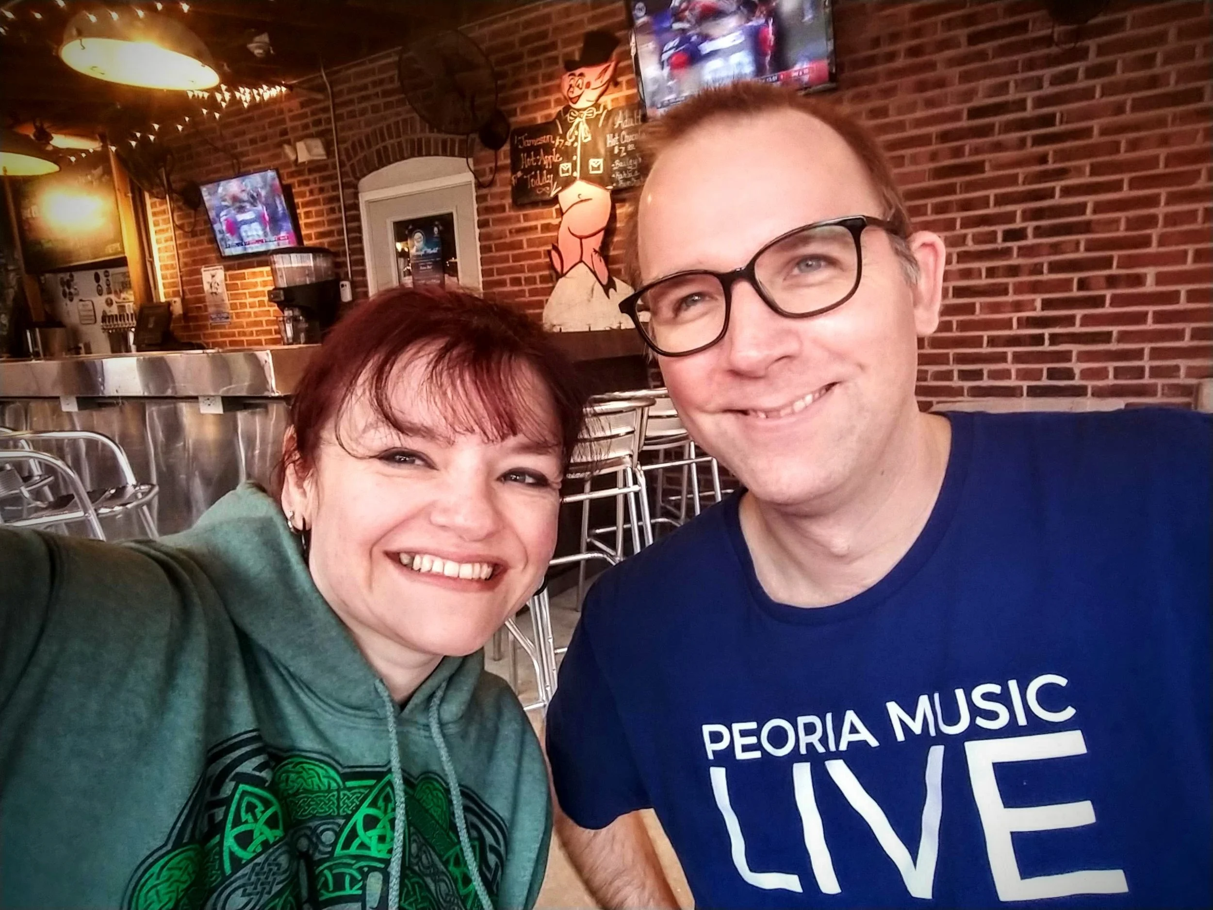 I love doing what I do through Peoria Music Live and bringing Mike along too. (He’s been a huge help since he started joining me!)