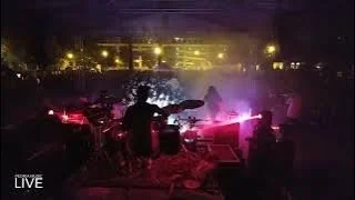 Steady Flow backstage at the Riverfront 