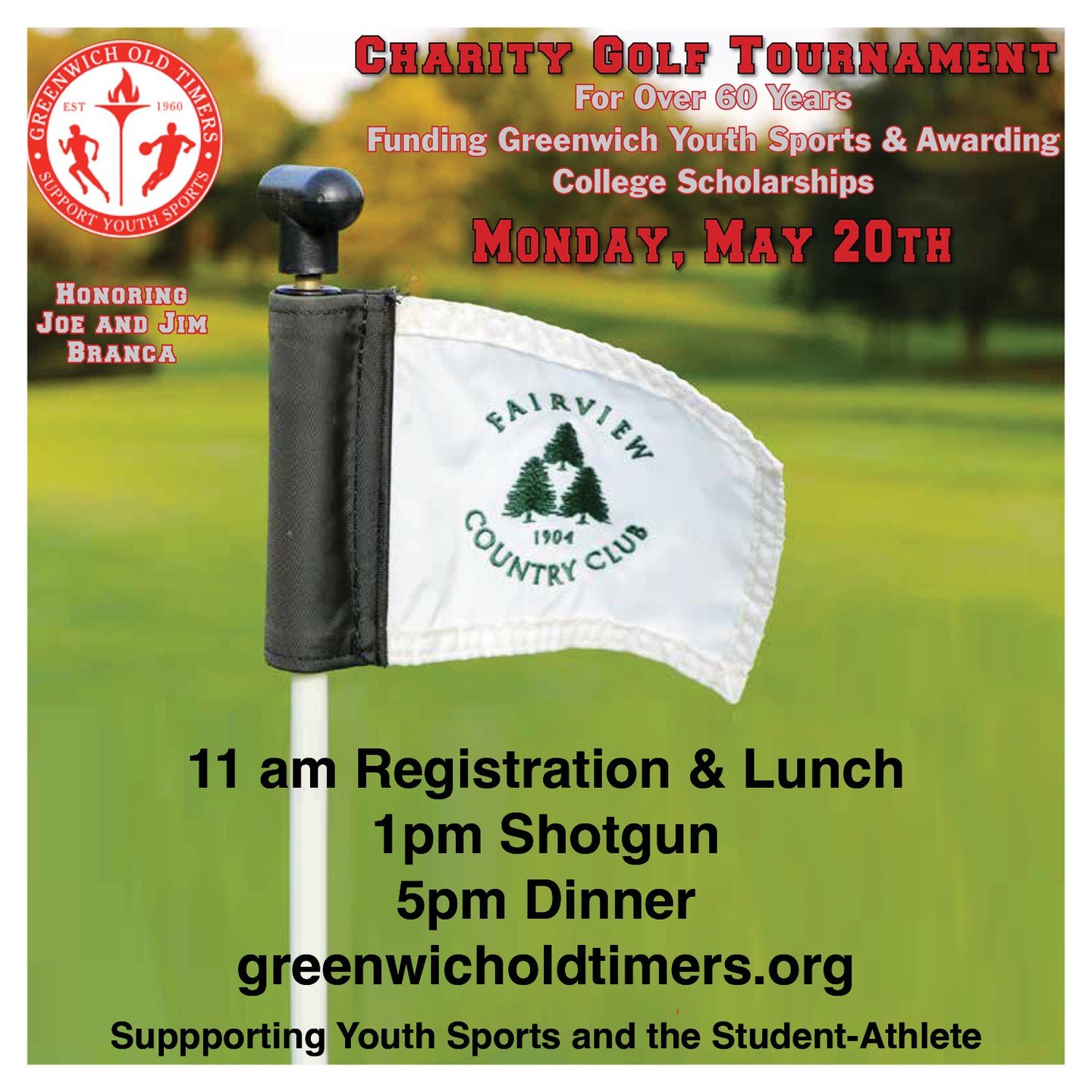 @greenwicholdtimers #athleticsupporters #golfforacause