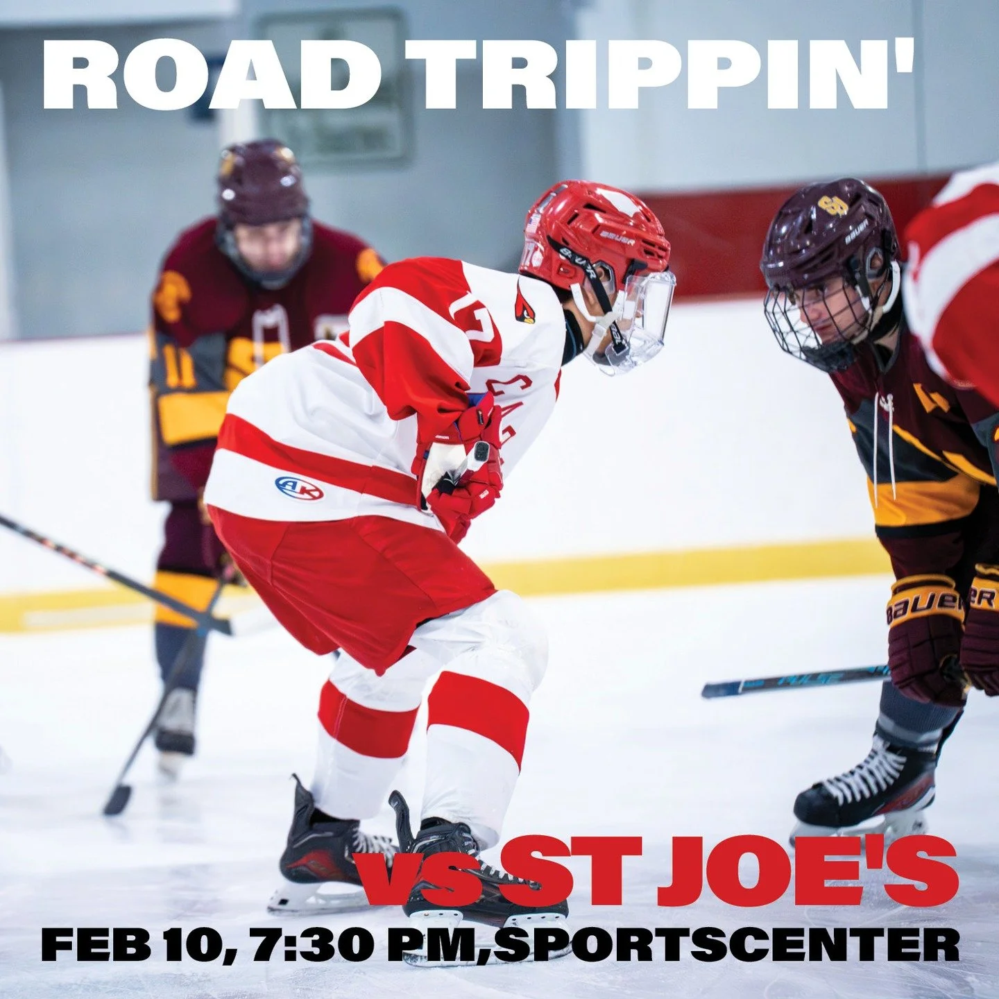 @cardspuck #roadtrip #gobigred 🏒