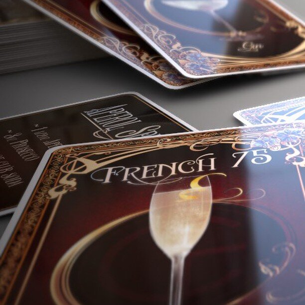 #cocktailexpert #cocktailcards #cocktailrecipes #tarot #french75