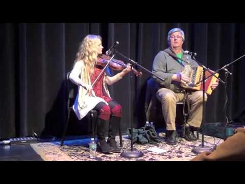 John Whelan and Haley performing their version of King of the Fairies.