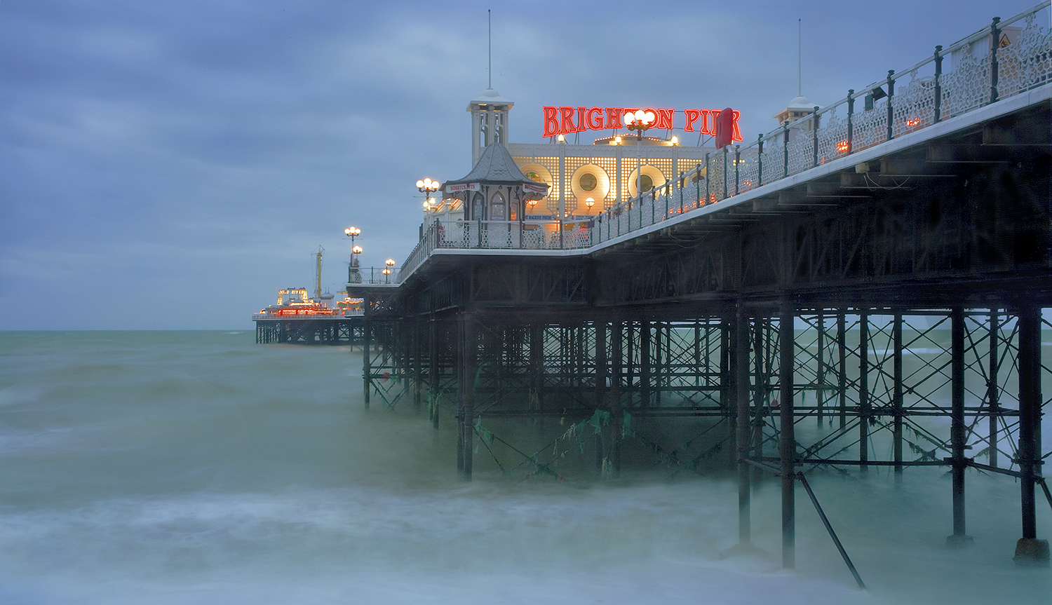 The pier 'pleasure palaces' were evolving to accommodate the rapidly expanding working class holiday market of the late nineteenth century. They became not only a promenade to take in the sea air but also variety and music halls as well as latter day theme parks , aquariums, rollercoasters and exhibition halls. 