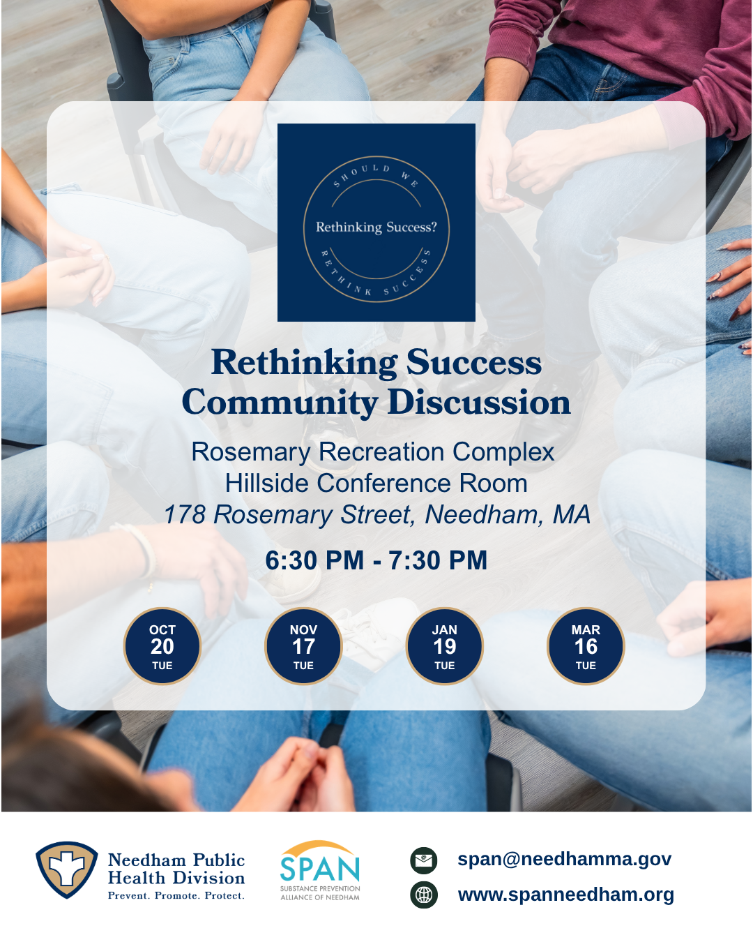 Rethinking Success                     Community Discussions