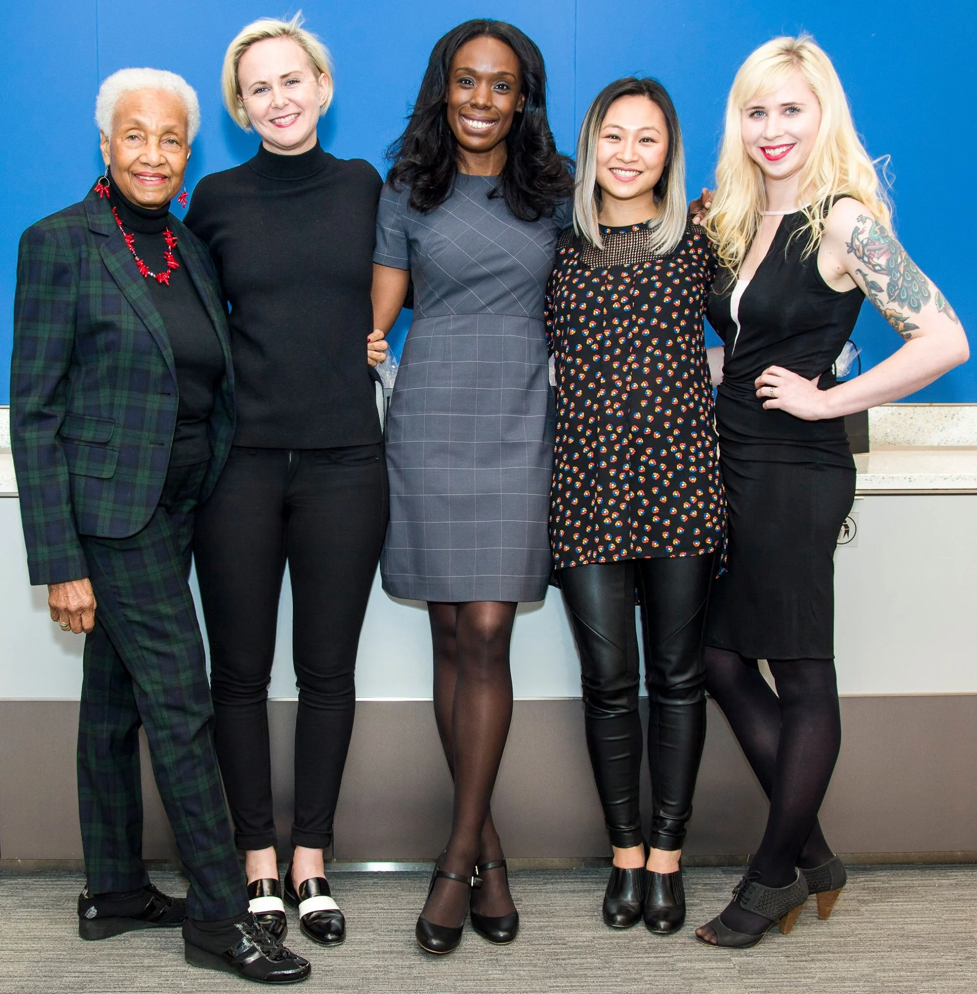 Women's History Month Screening March 2017 at JP Morgan Chase in Brooklyn. 