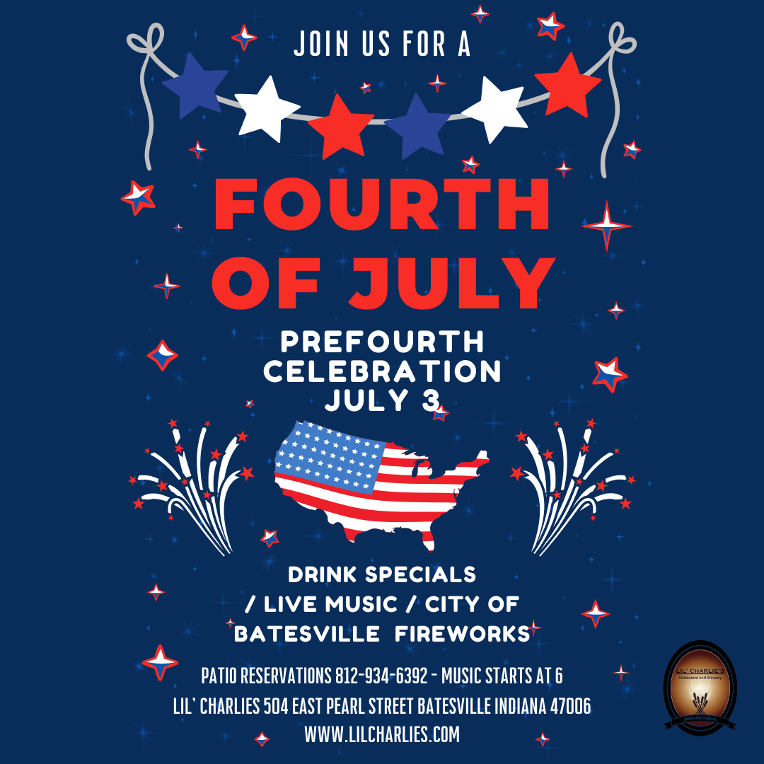 PreFourth Party on the Patio w/ Live Music by Zach Broering