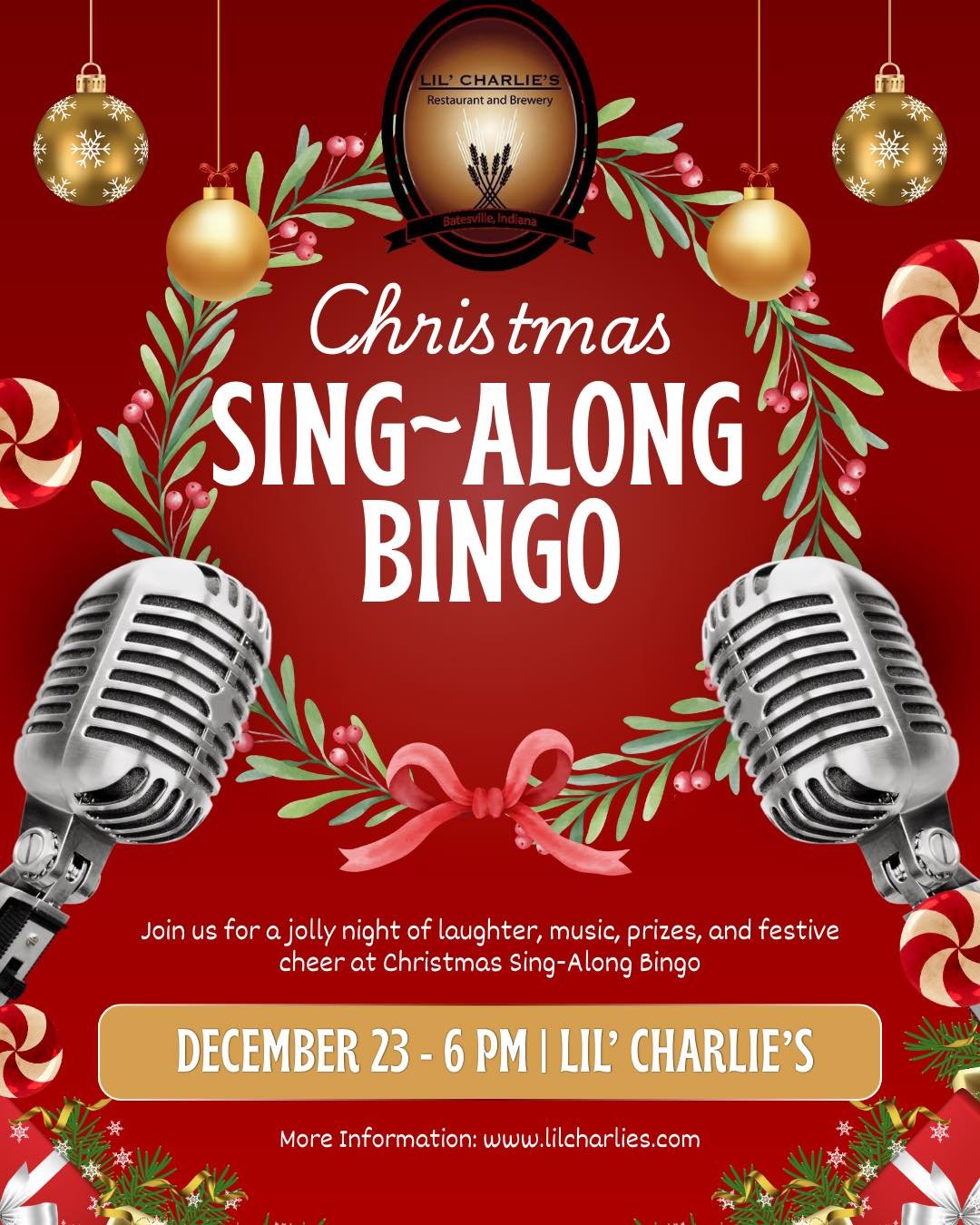 Christmas Sing-Along Bingo