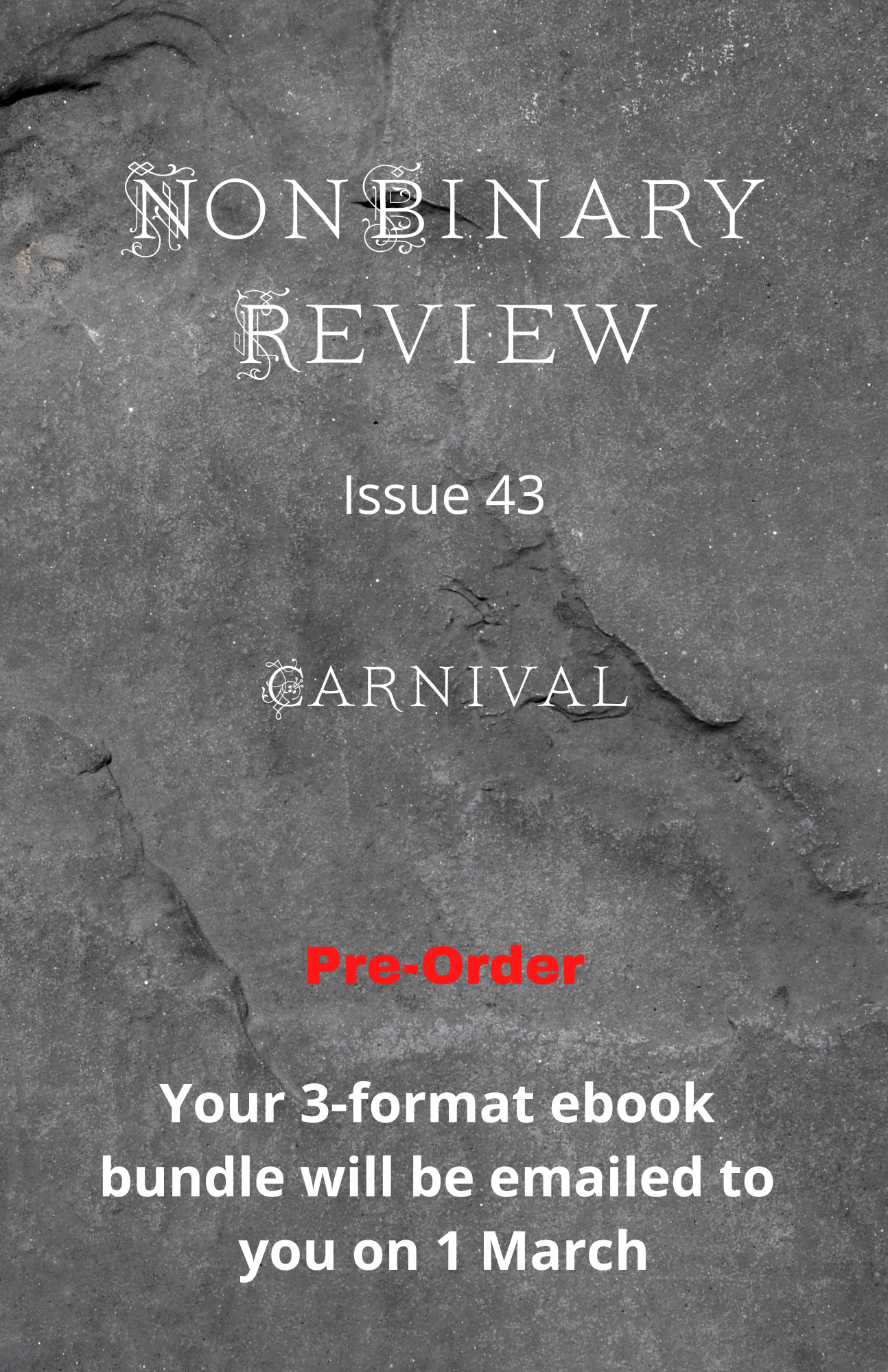 NonBinary Review Issue #43: Carnival PRE-ORDER