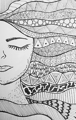 Girl With Memories Packed