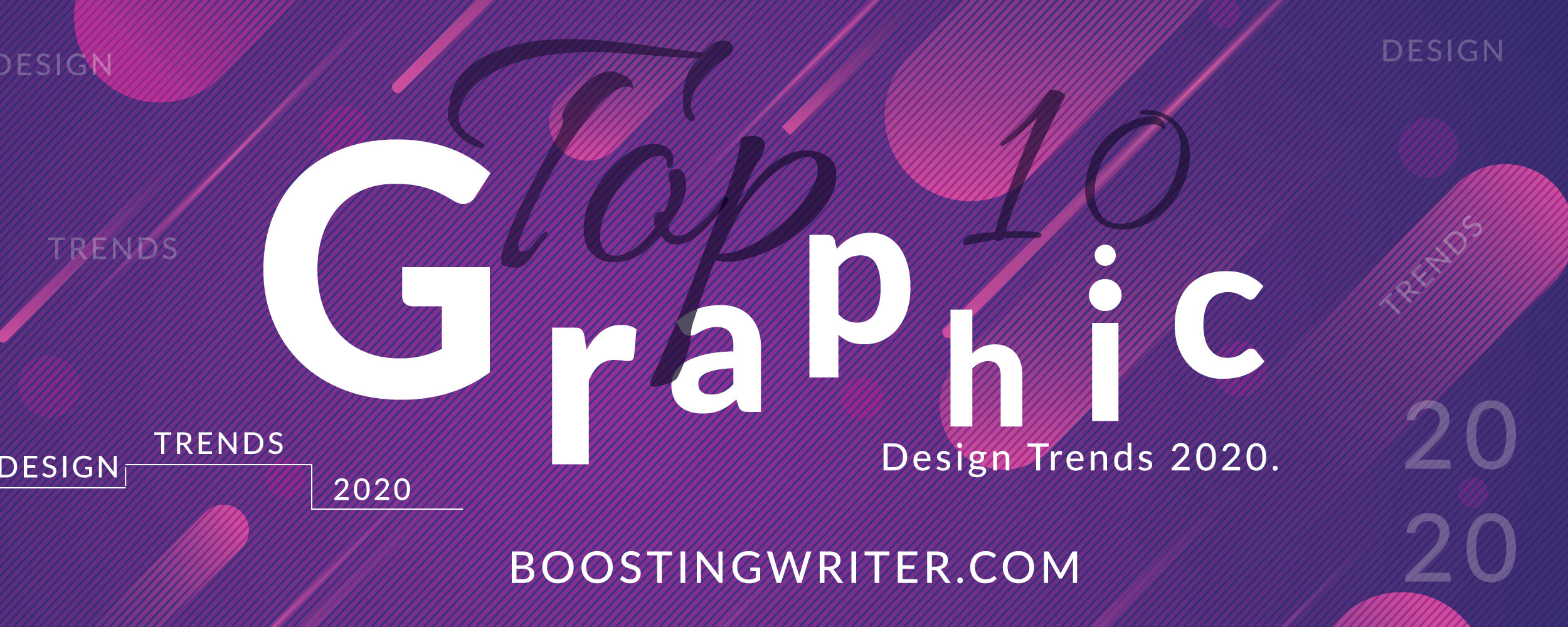 Top 10 Graphic Design Trends To Keep An Eye On Boostingwriter