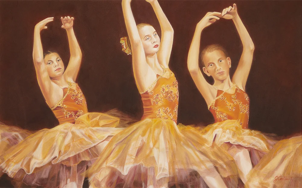 Grace, Poise, Elegance 14x22 pastel. Please contact me with any questions or inquiries.