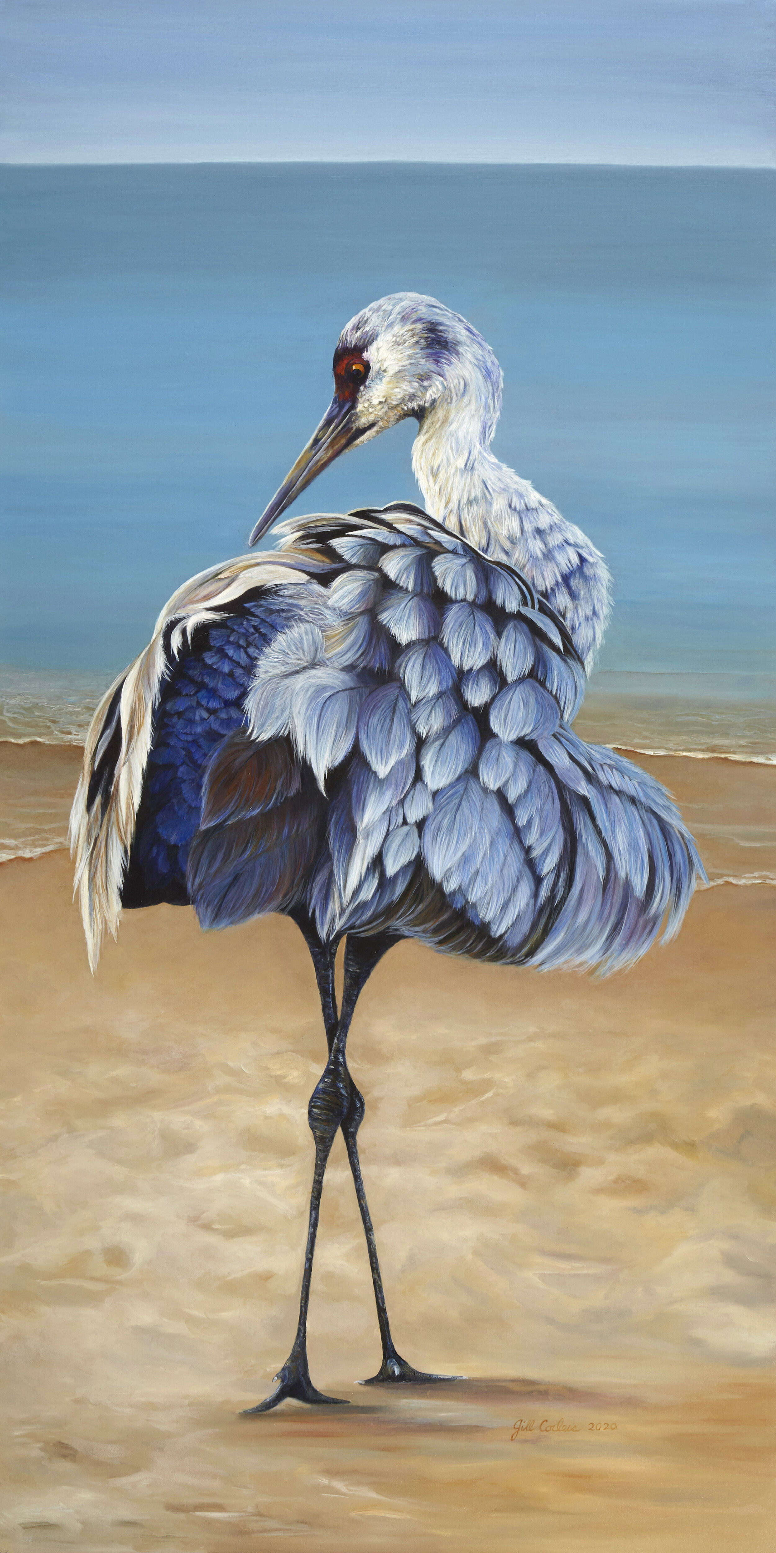 The Strut 36”x18” oil painting - sold
