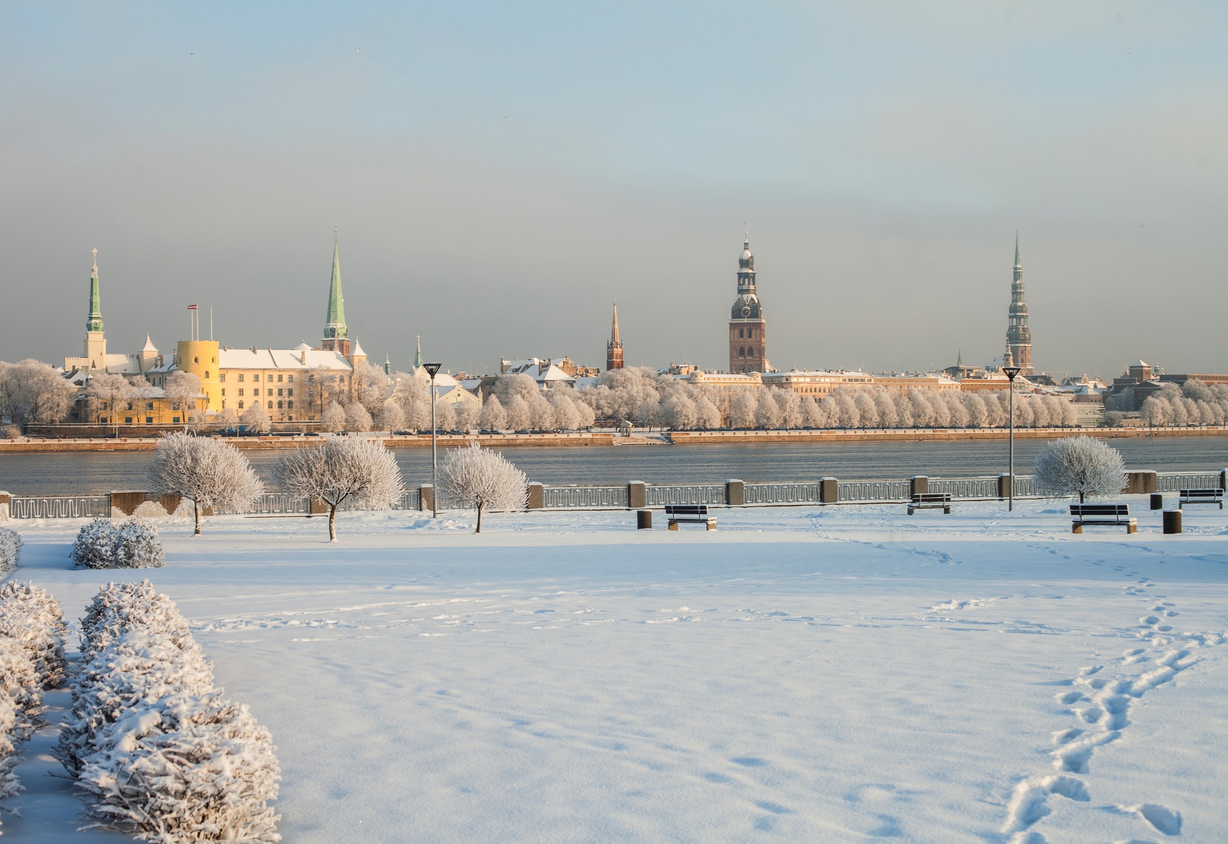 Riga in Winter