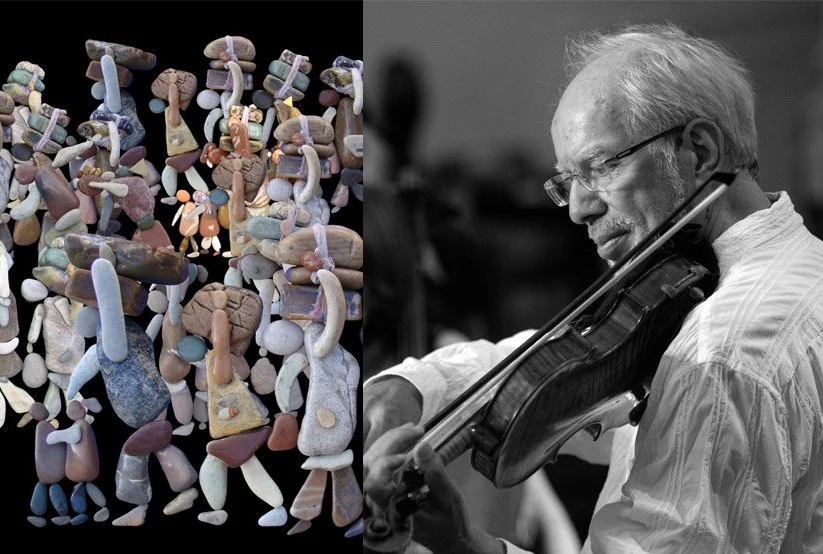 Images of East - Kremerata Baltica with Gidon Kremer, violin &amp; Nizar Ali Badr, sculptures