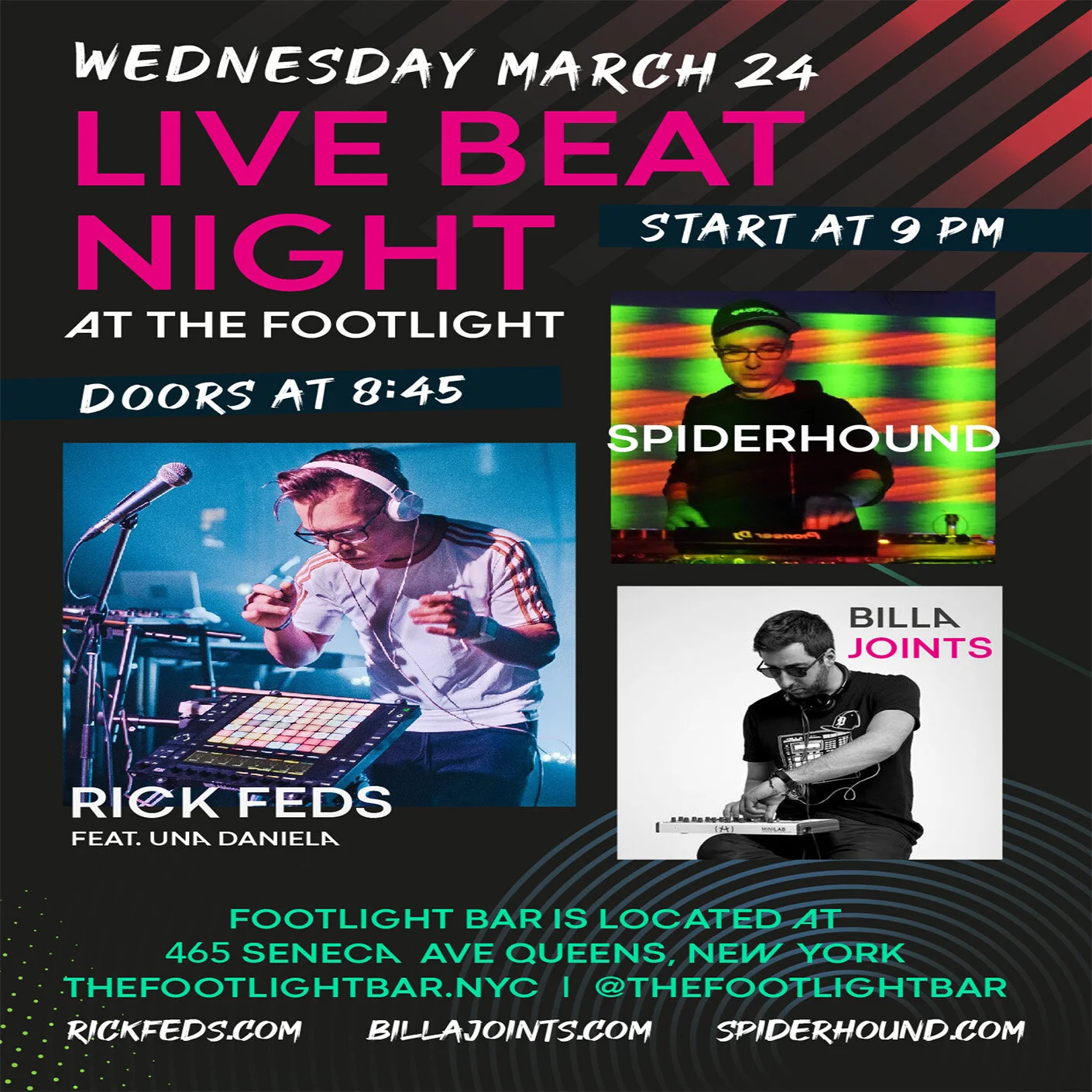 Rihards Fedotovs aka Rick Feds @ Live Beat Night at Footlight