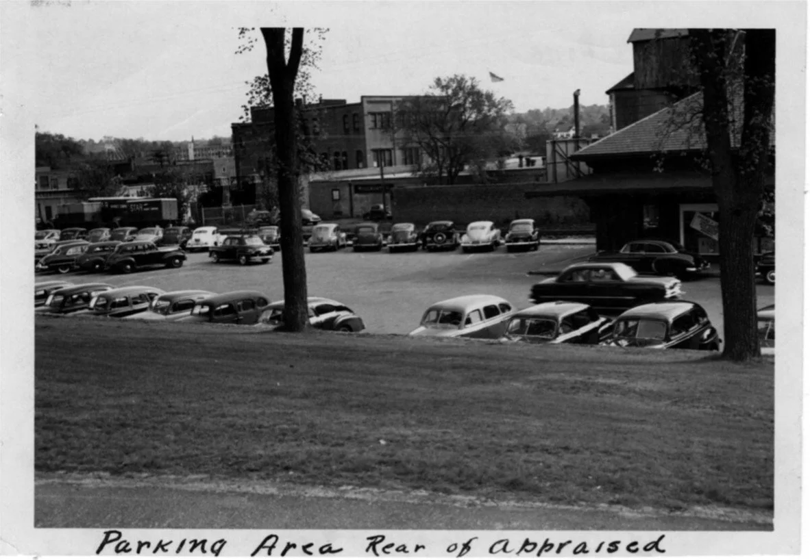 1947 - Parking Area between Spring Street and Church Street