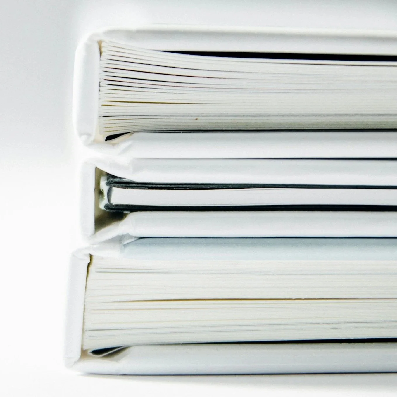 Image of documents on a table