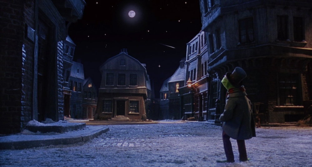 kermit looks at the night sky muppets christmas carol