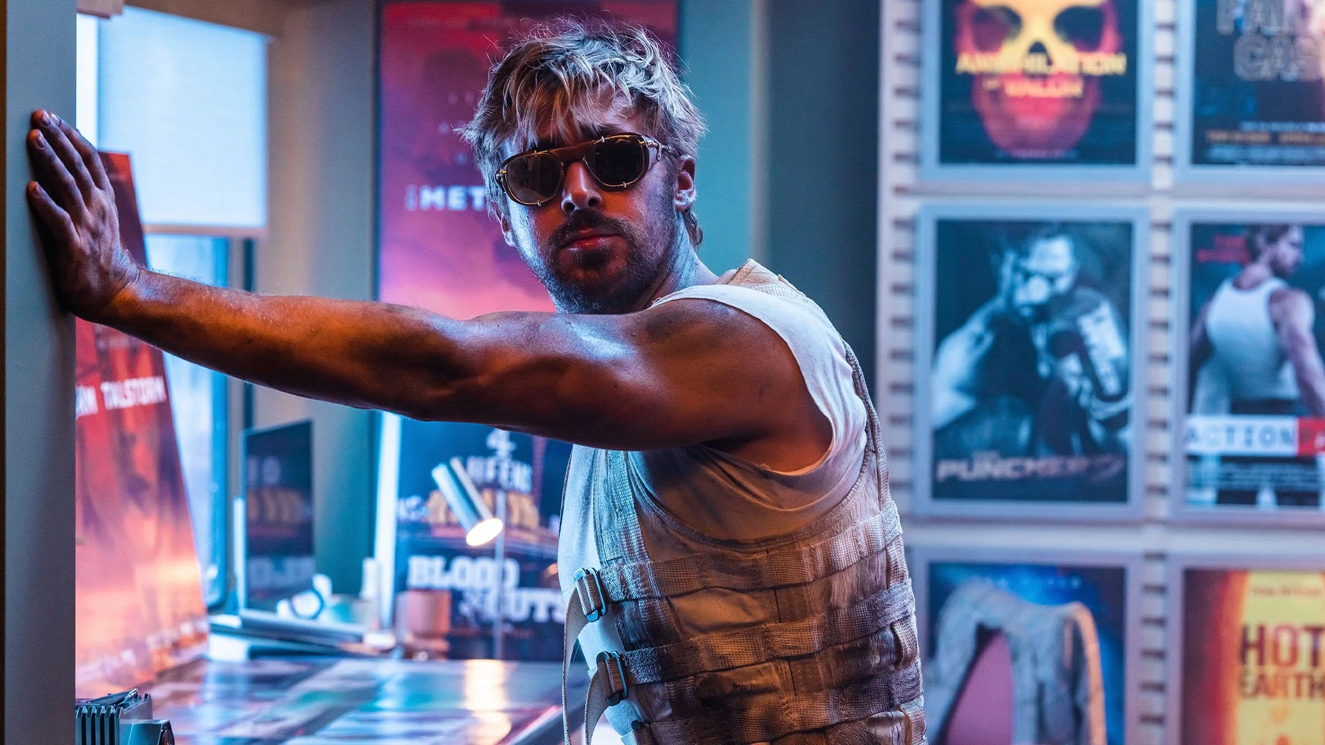Ryan Gosling as Colt in David Leitch's 2024 action comedy The Fall Guy.