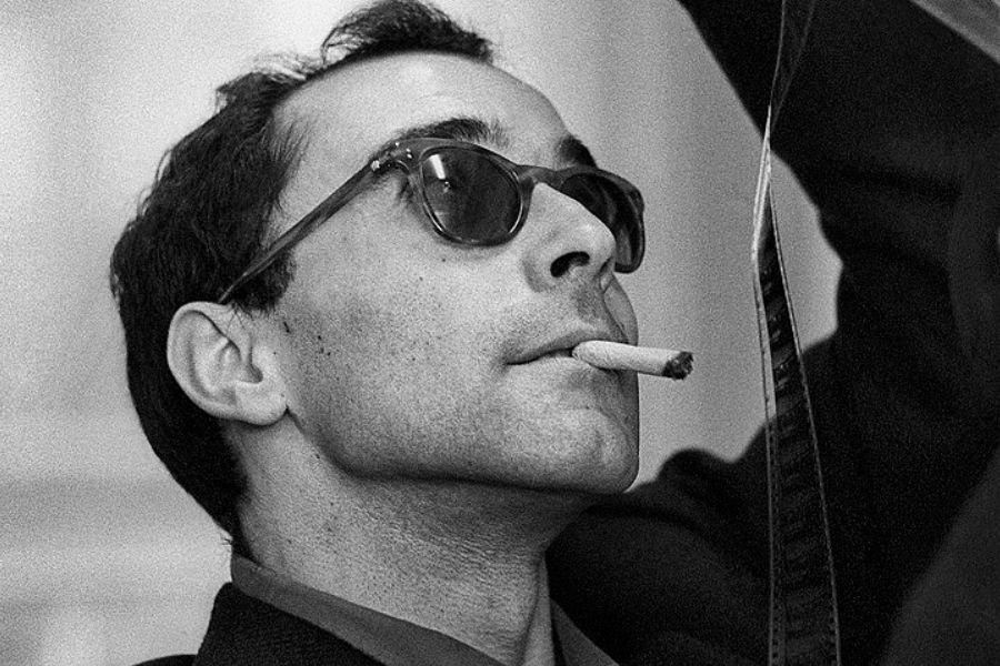 Jean-Luc Godard, New Wave Director, on Set in 1969