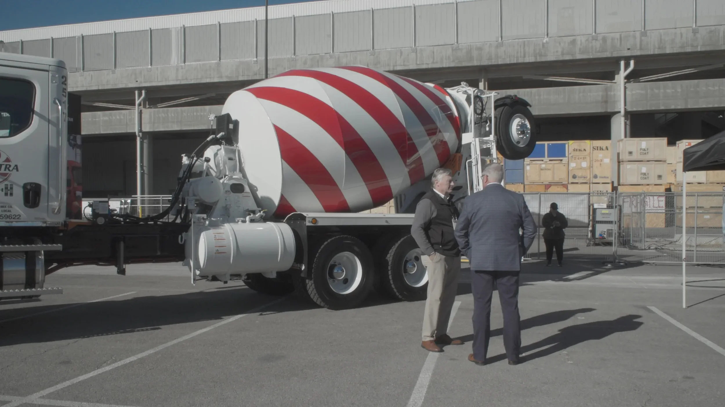 Still from John Wilson's The History of Concrete