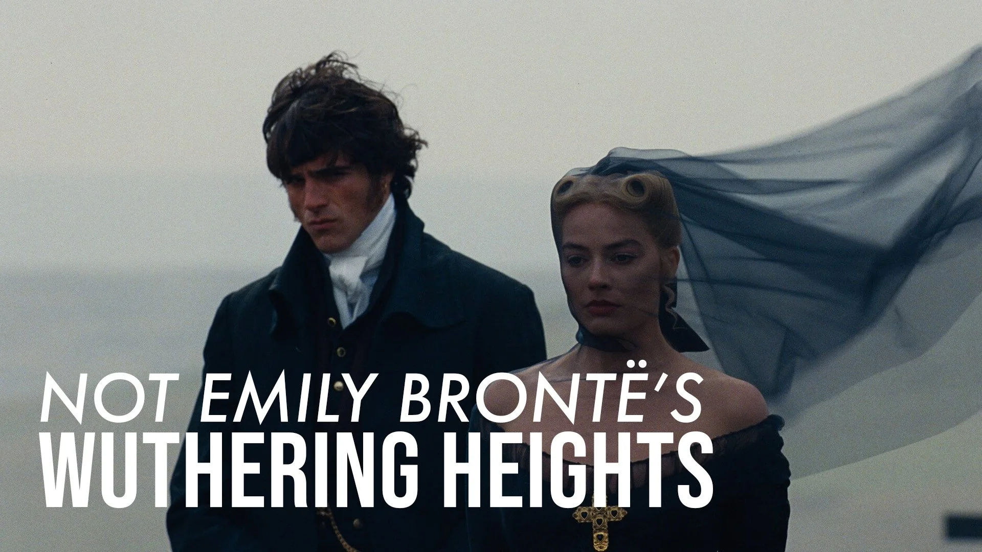 Jacob Elordi and Margot Robbit in Wuthering Heights