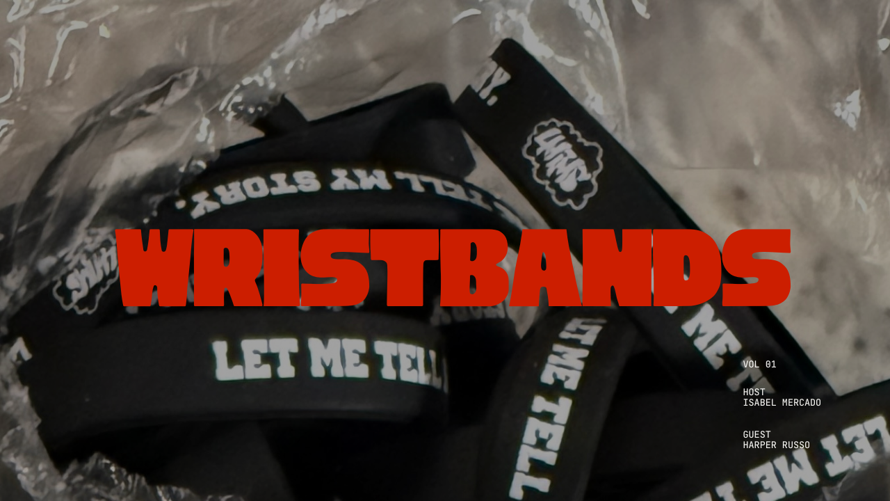 LAST OF THE LAST (LMTMS HEART SHIRTS LEFT) & LMTMS WRISTBANDS