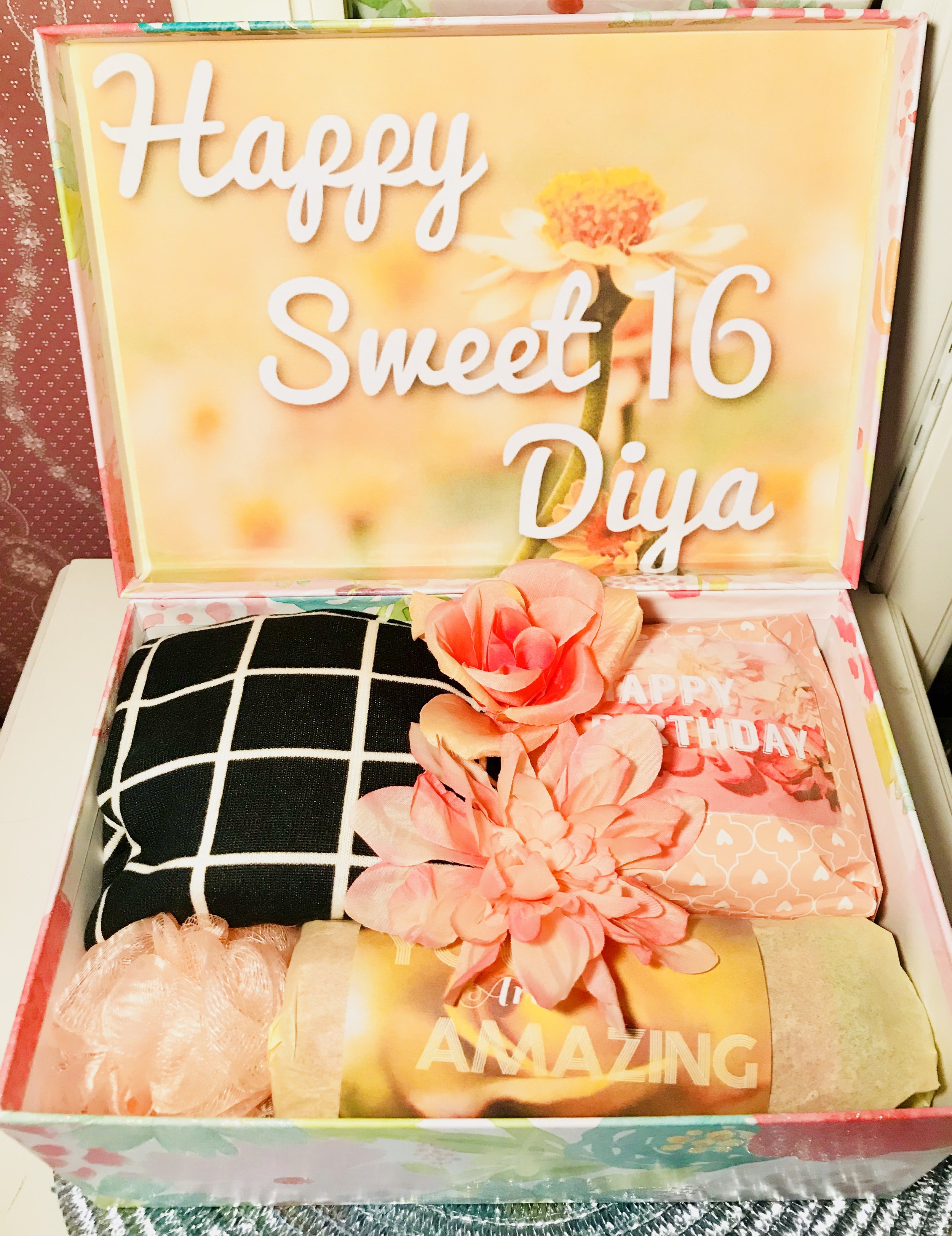 sweet 16 gift box