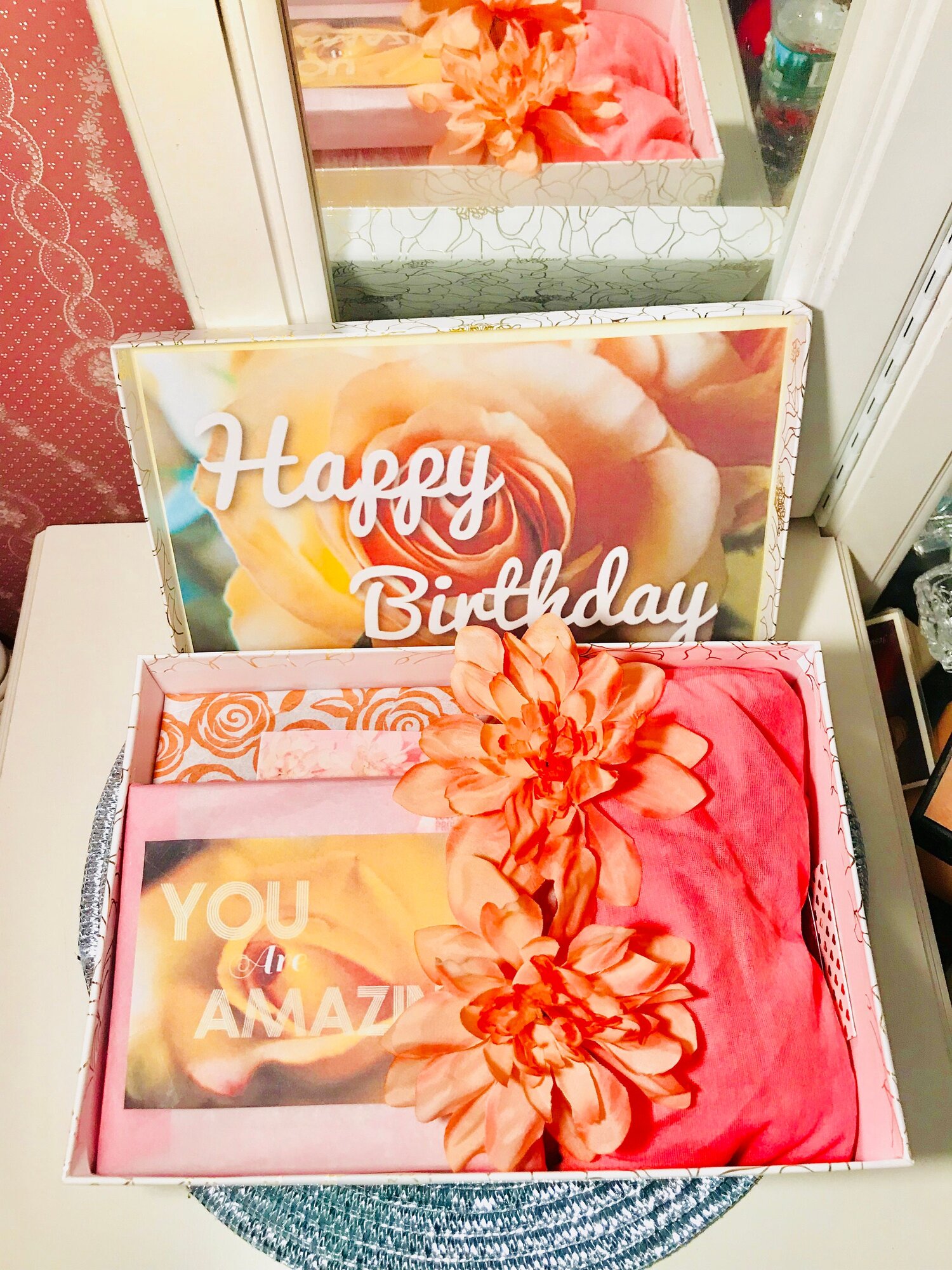 DELUXE Mom Birthday YouAreBeautifulBox.Birthday Gift Box for Mom