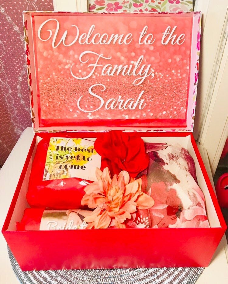 Bride to Be YouAreBeautifulBox. Daughter in Law Gift Box. Welcome to the  Family Gift Box. Bride to be gifts. Gifts for bride to be. —  YouAreBeautifulBox
