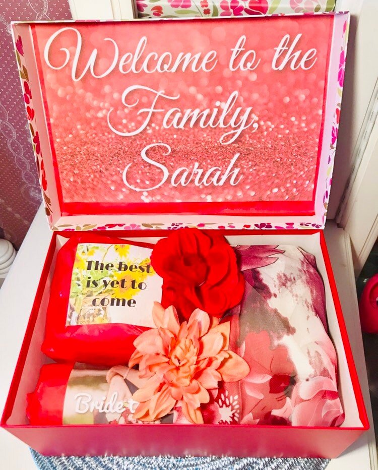 Bride to Be YouAreBeautifulBox. Daughter in Law Gift Box. Welcome to the  Family Gift Box. Bride to be gifts. Gifts for bride to be. —  YouAreBeautifulBox