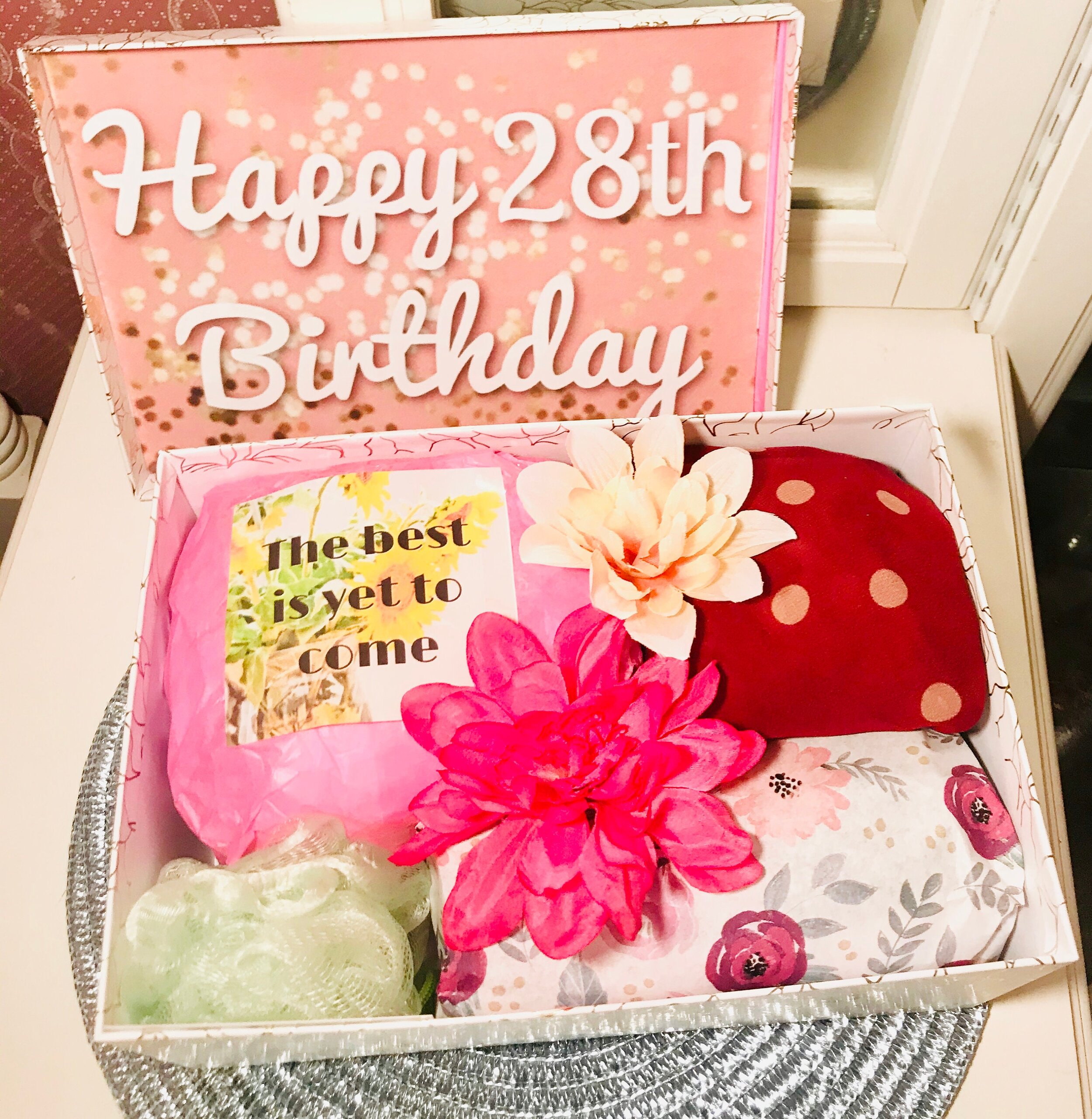 28th Birthday Birthday Care Package. Happy 28th Birthday YouAreBeautifulBox Birthday Gift Box Happy 20 GREAT 28th Birthday Gift for Her