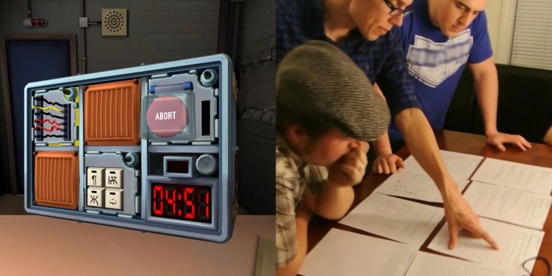 You need to defuse a ticking time bomb. Time to work as a team!