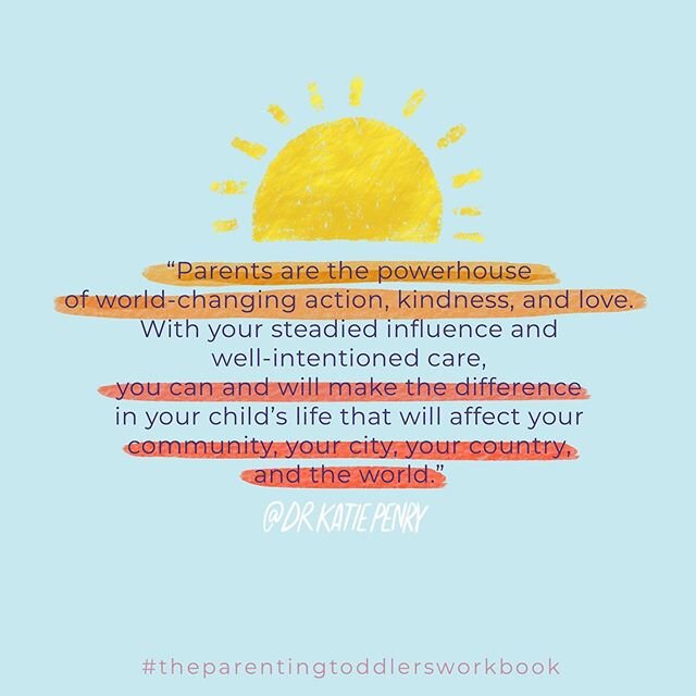 Did you hear?! #thetoddlerparentingworkbook is now available and can be shipped to you in TWO DAYS through Amazon, Target, etc. &gt;&gt; BOOM. This quote is from the first few pages of my book and continues to be an excellent summary of why I do what