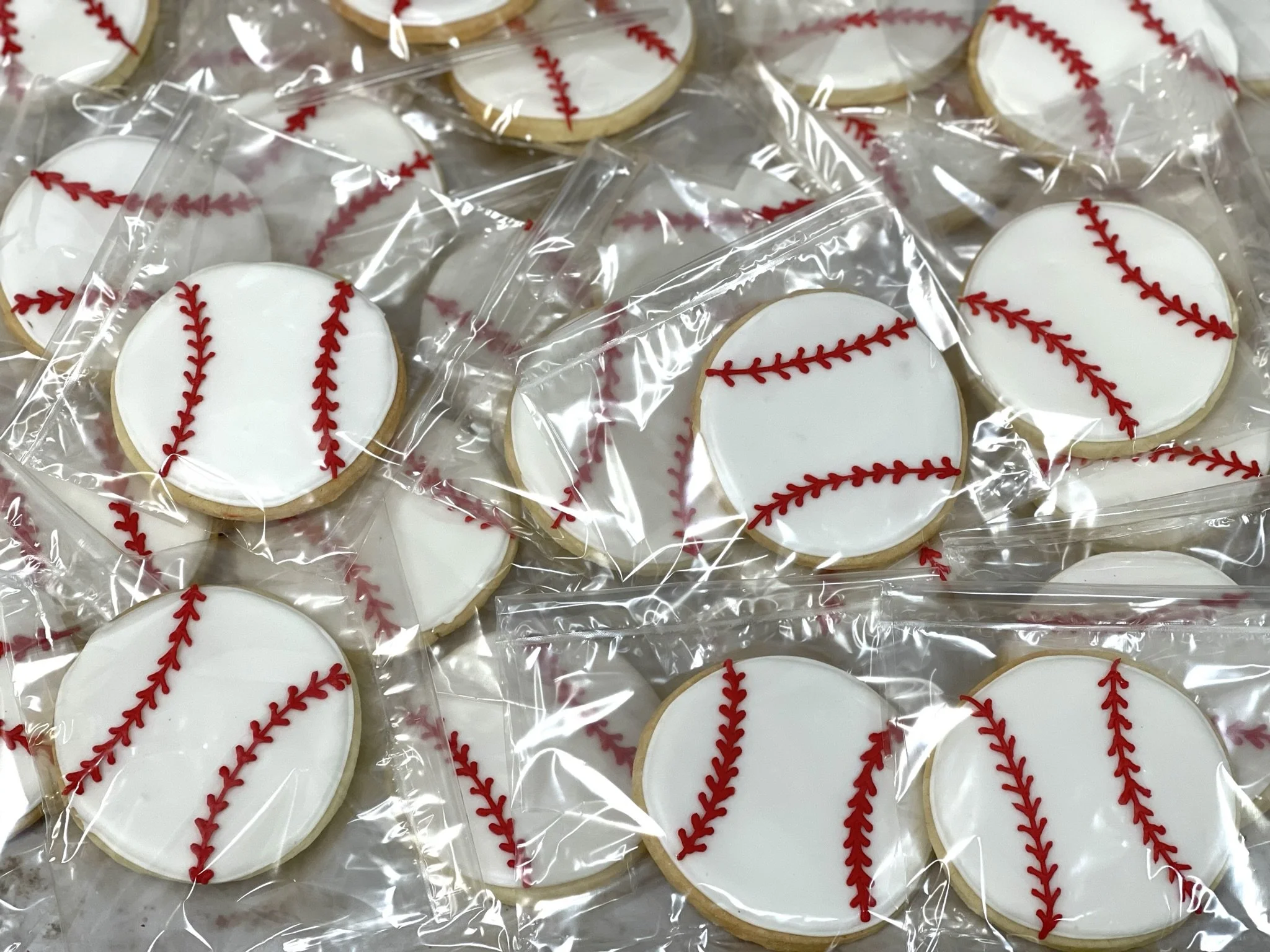 Baseball Decorated Cookie