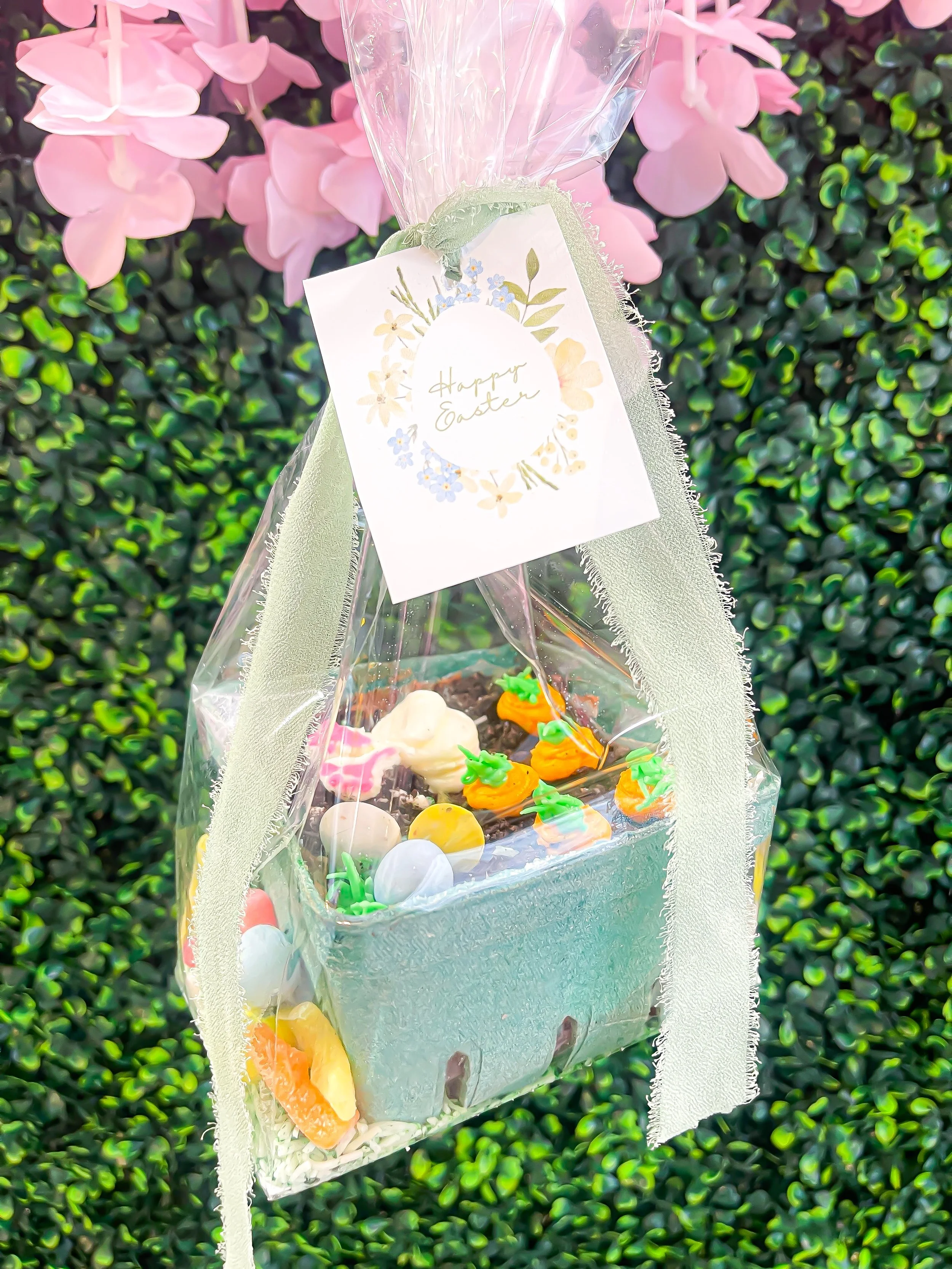 Bunny Patch Cake Gift Basket