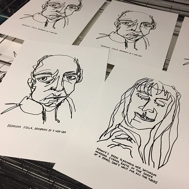 I have a shop! You can now buy these wonderful prints by @hunkprint on my Etsy store 🤗 link in bio 🤑🤑🤑
.
.
.
.
.
.
#etsy #original #artwork #christmas #presents #screenprints #a3 #blackonwhite