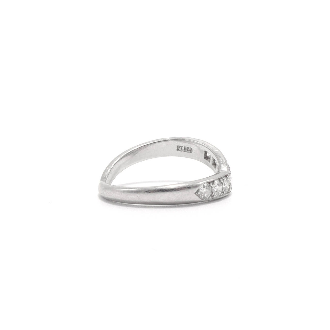 Vintage Tiffany & Co nesting diamond band.