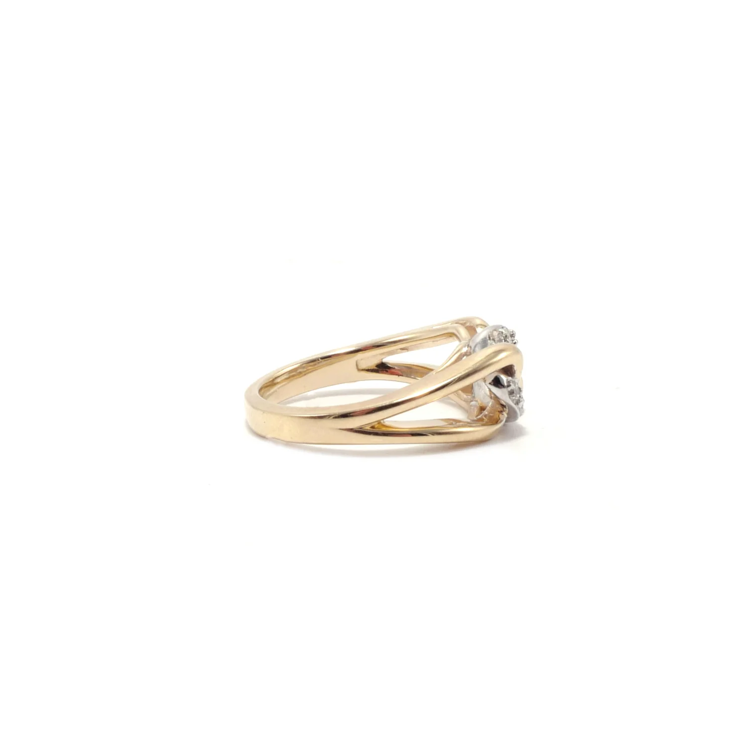 Diamond Link Ring