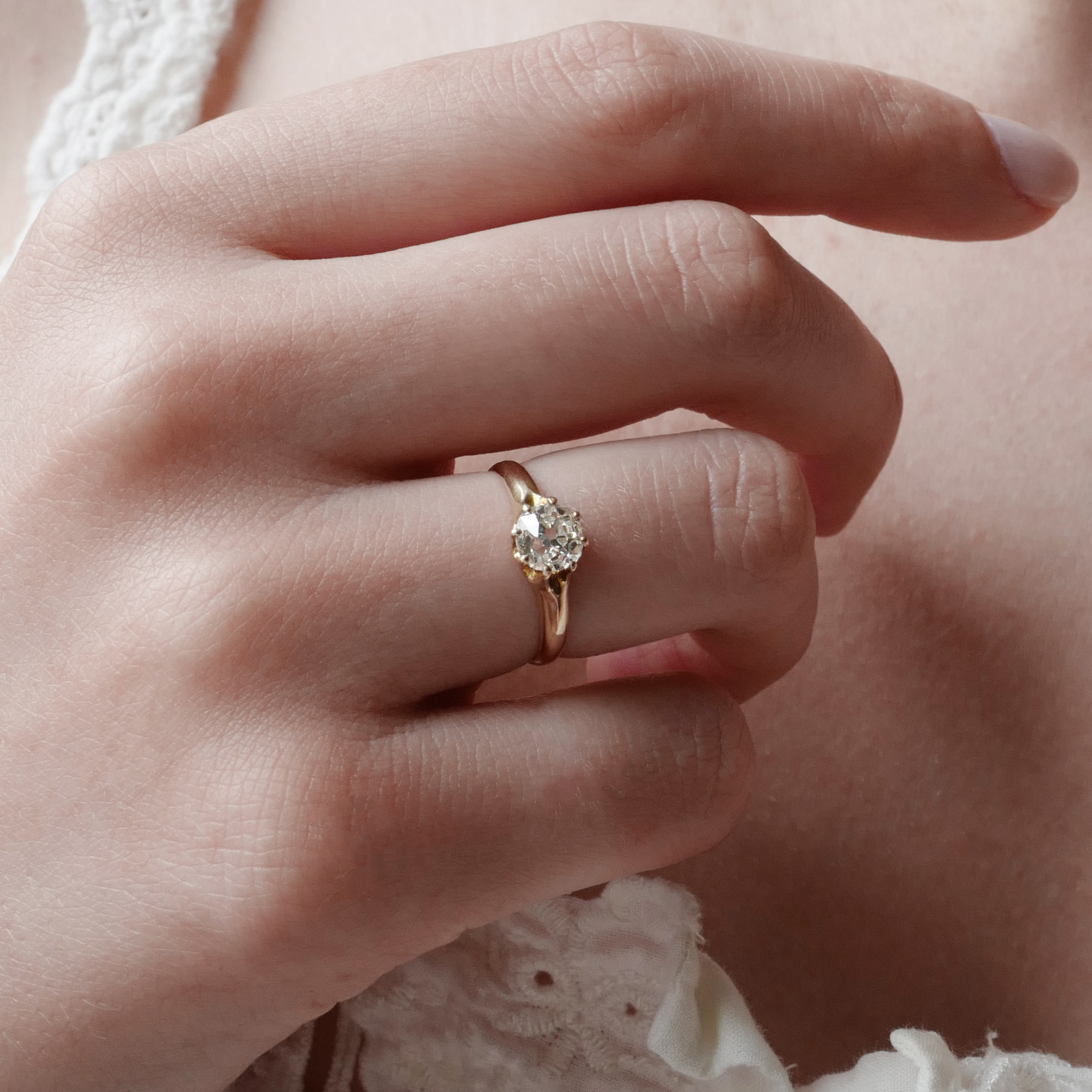 Vintage Victorian Era Engagement Ring