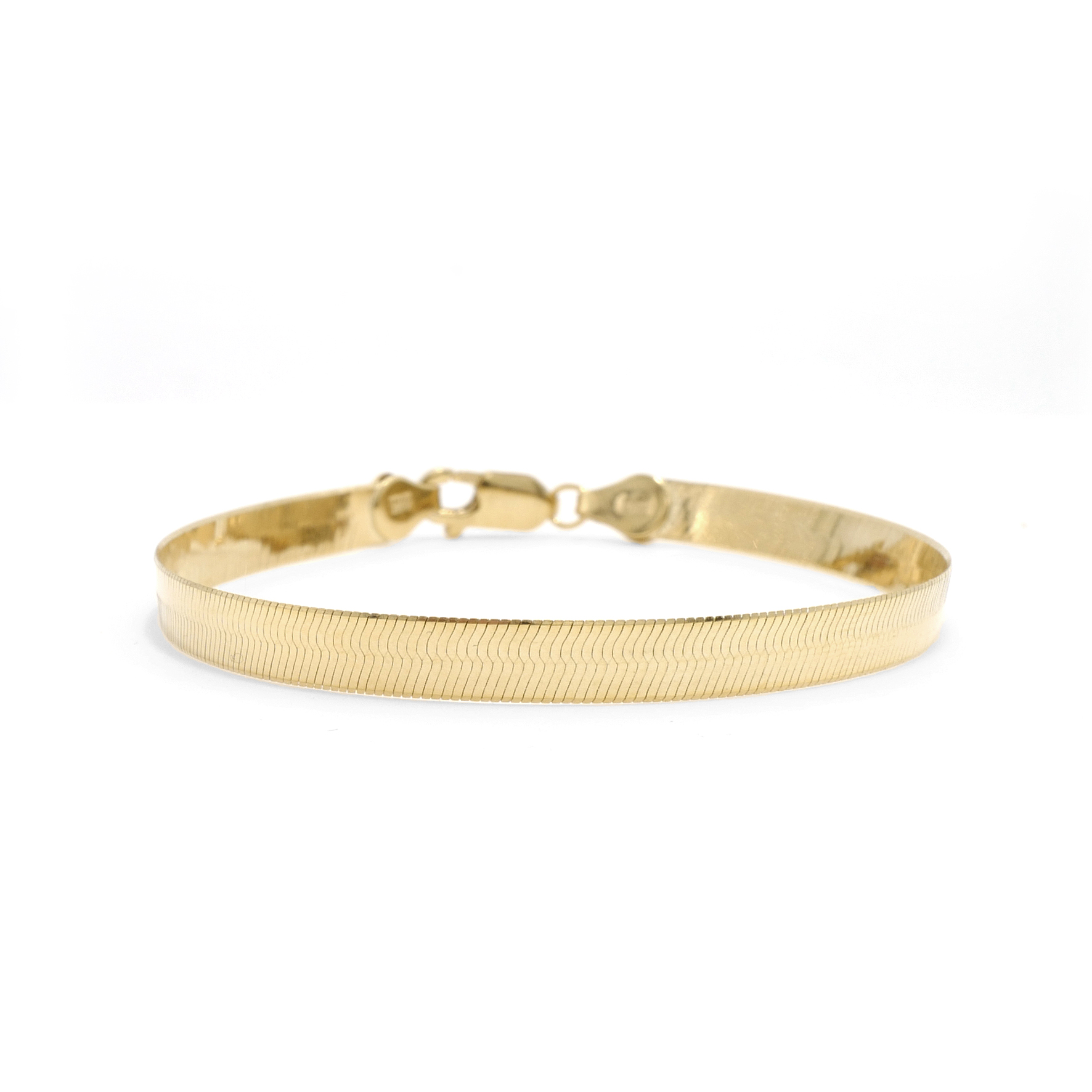 Herringbone Chain Bangle