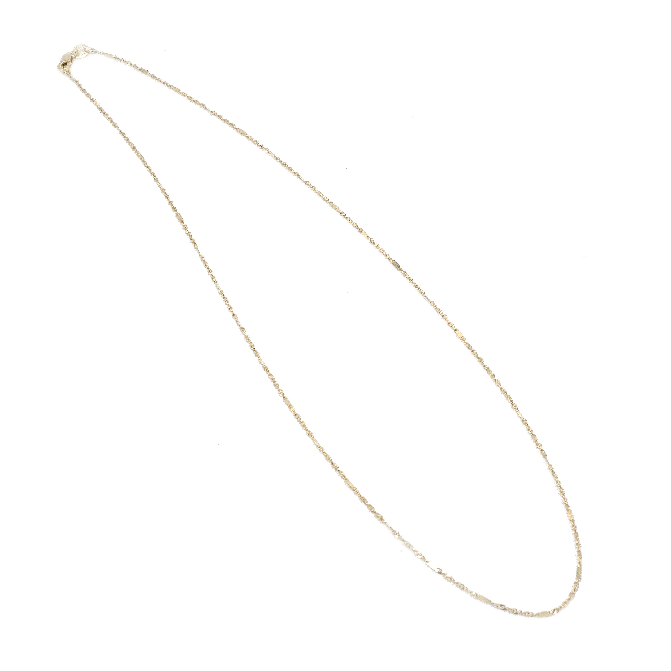 gold sparkly dainty chain