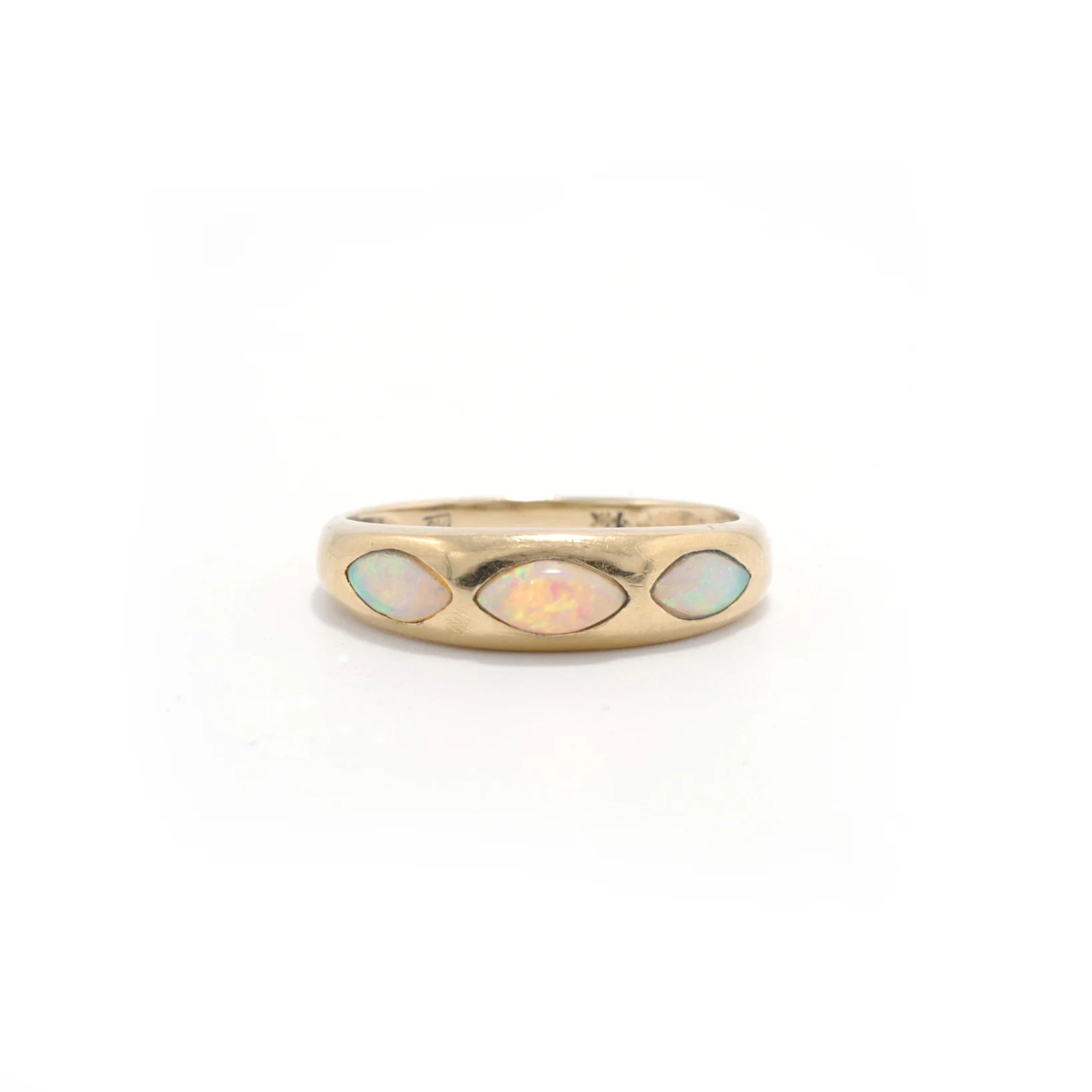 Victorian Vintage marquis opal ring